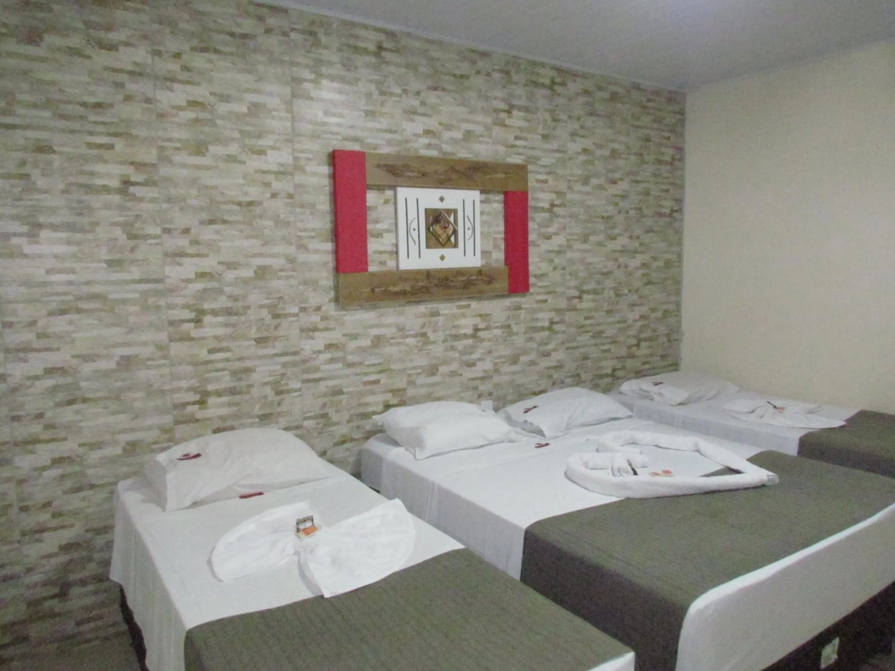 Bed in Pousada Quinta Das Aroeiras
