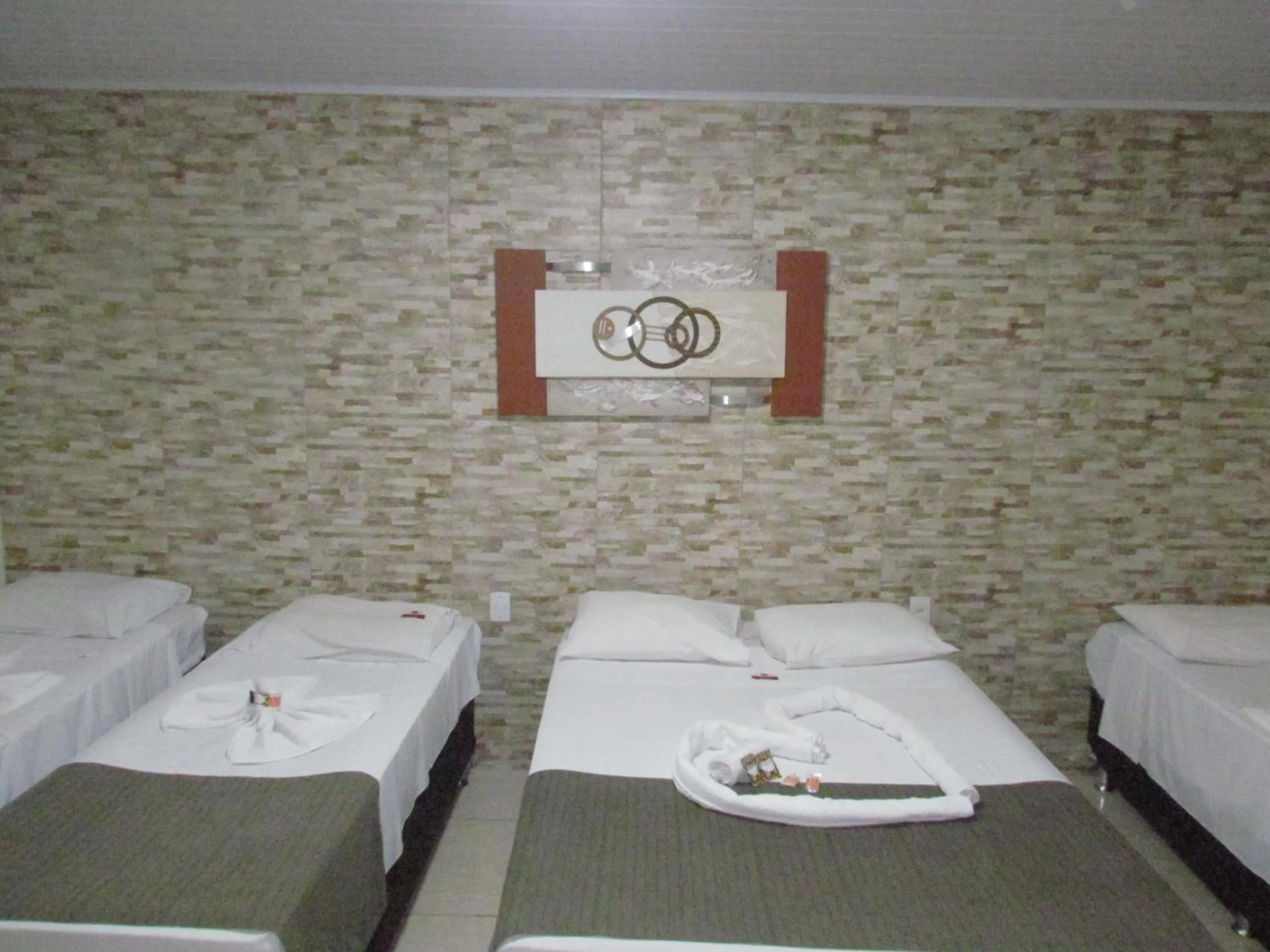 Bed in Pousada Quinta Das Aroeiras