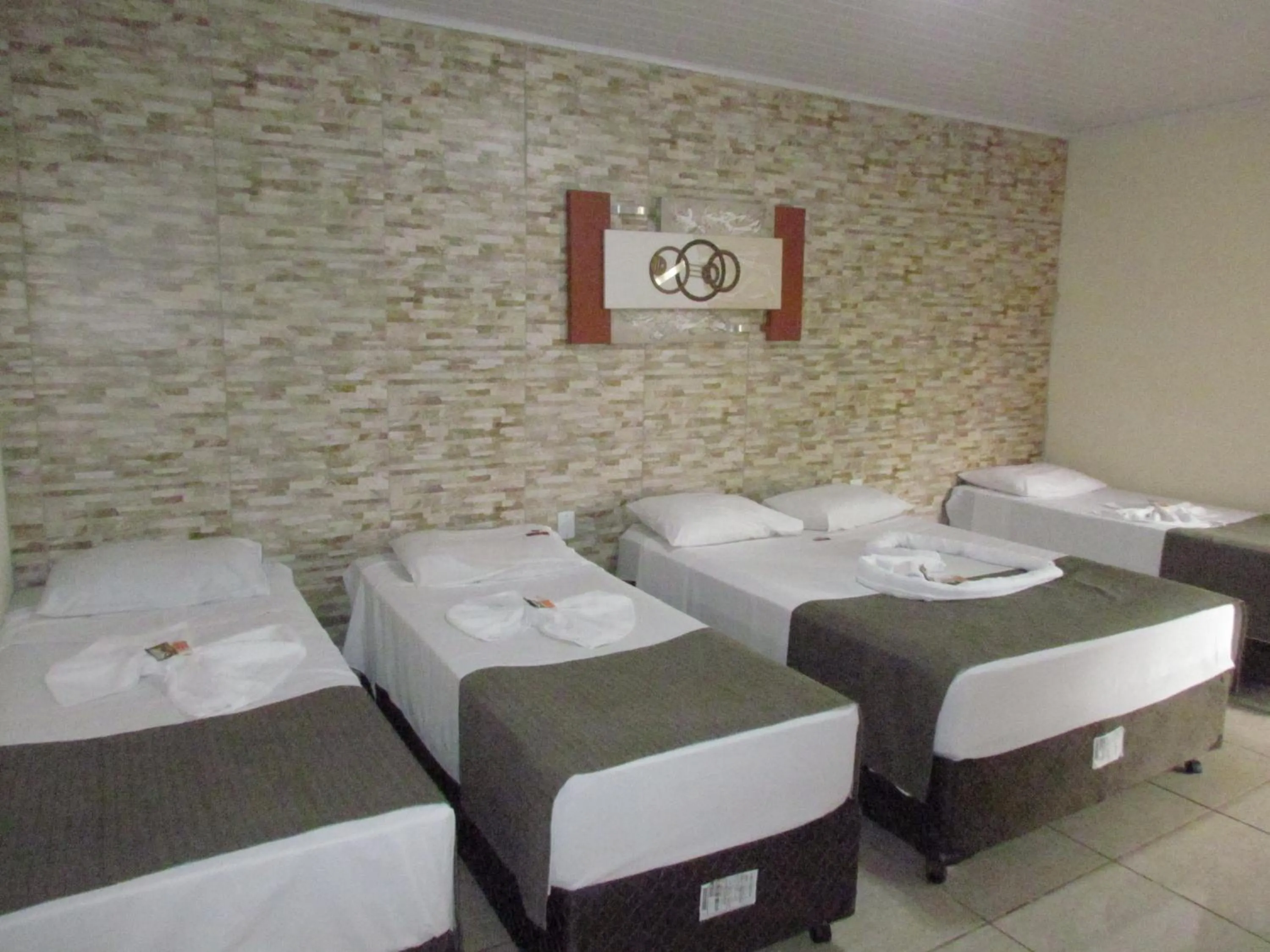 Bed in Pousada Quinta Das Aroeiras