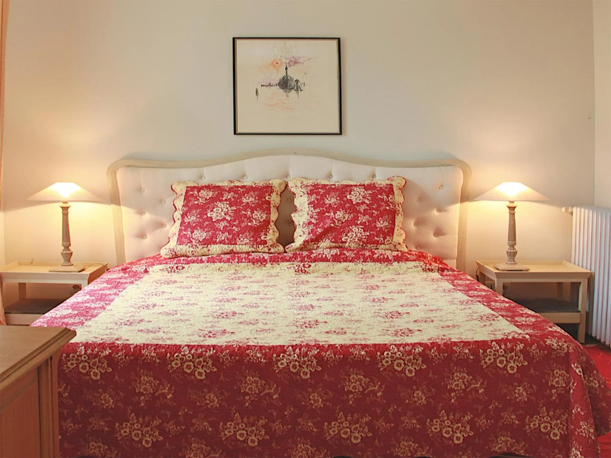 Bed in Château de la Prade