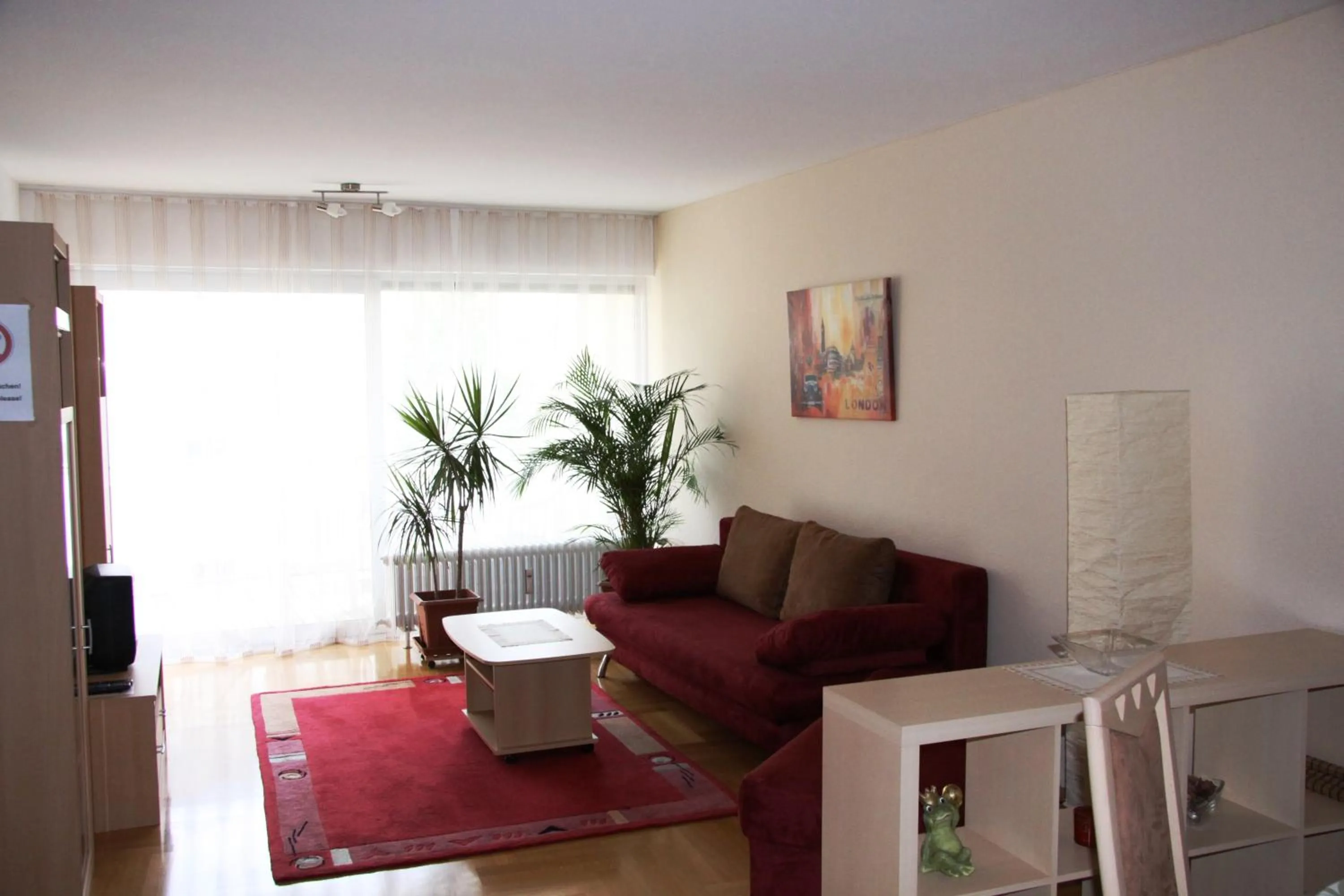 Living room in FeWo Bonnita - Nähe UN-Campus u. WCCB