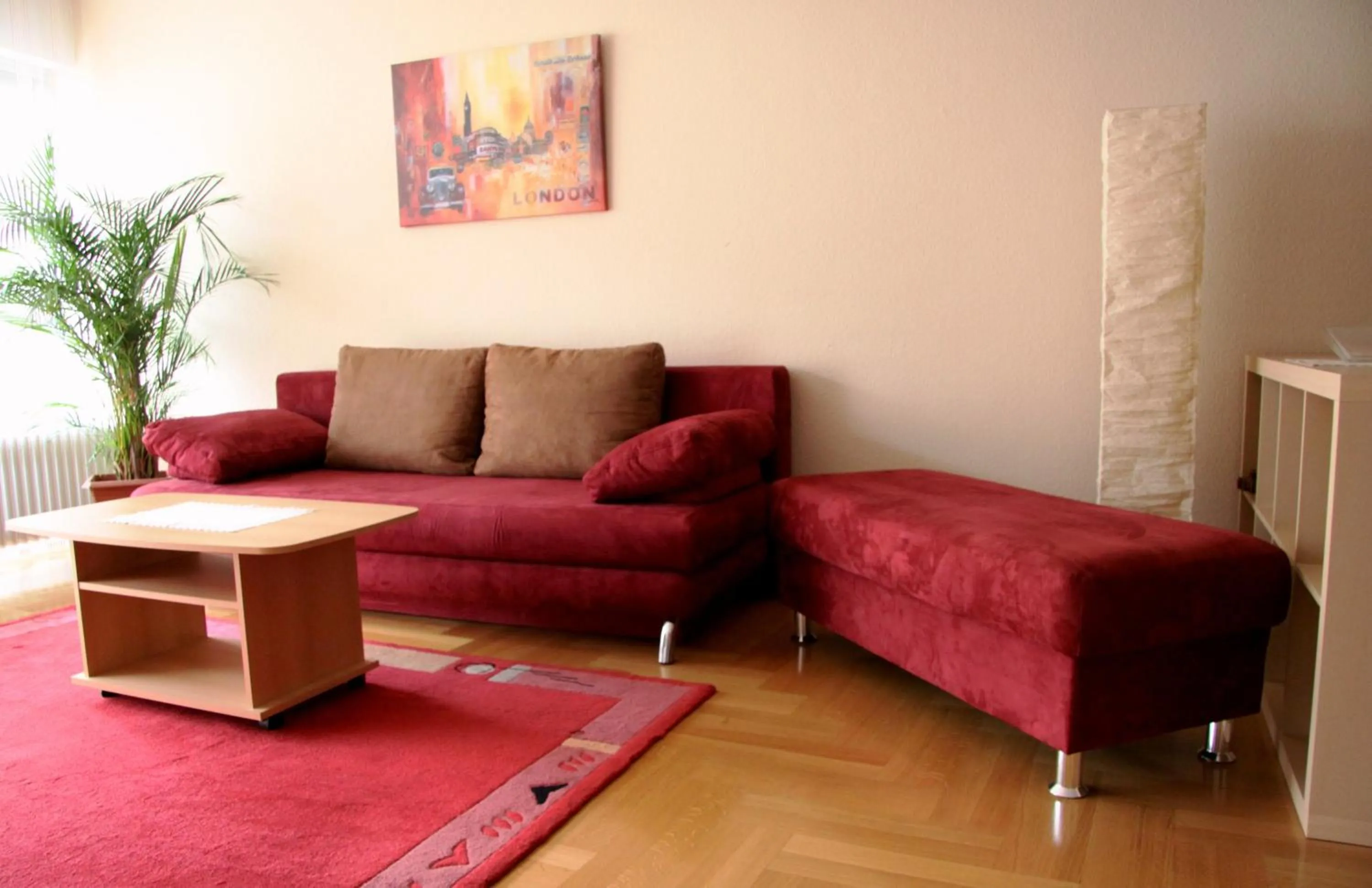 Living room in FeWo Bonnita - Nähe UN-Campus u. WCCB