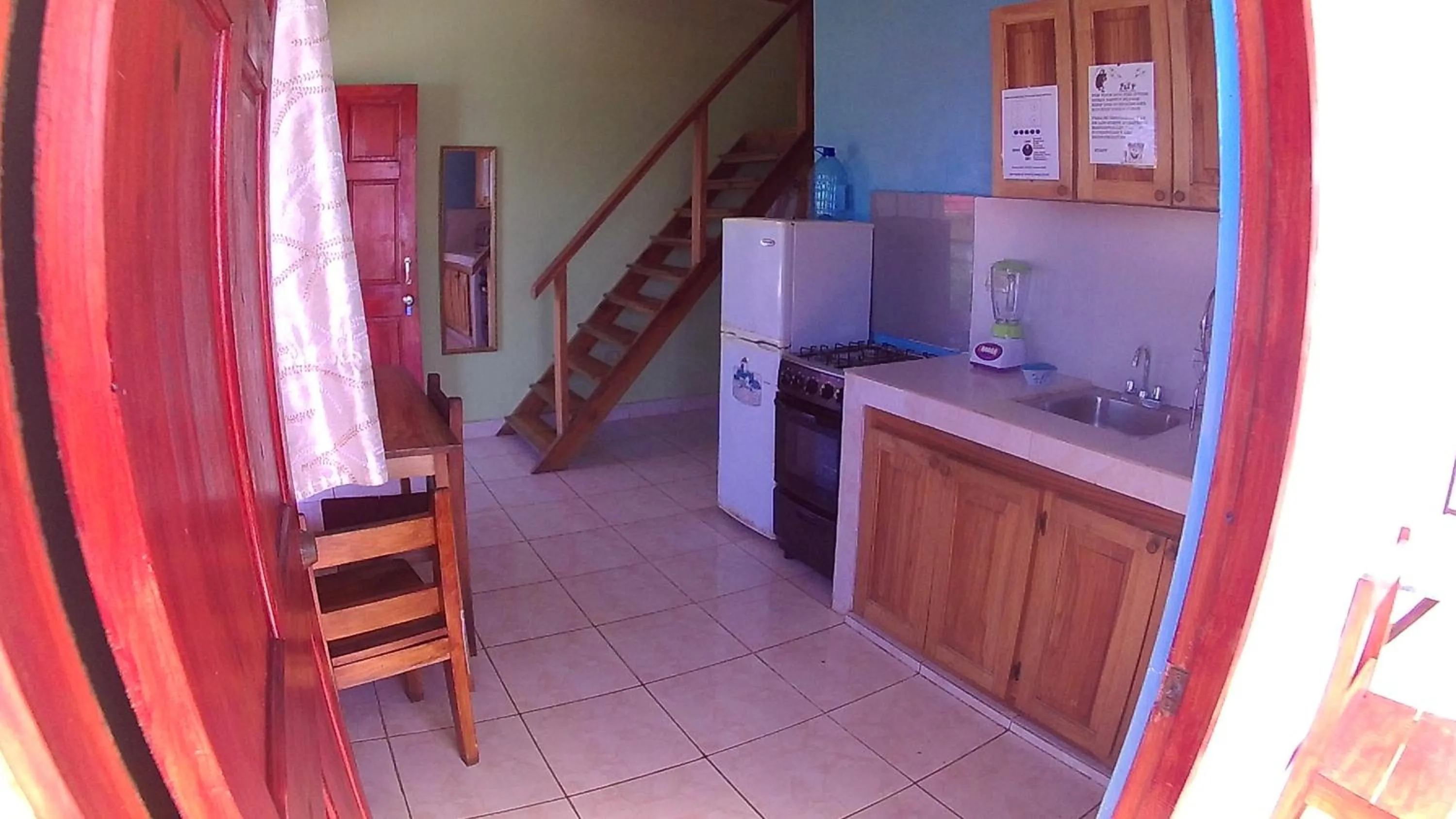 Kitchen or kitchenette in Sun Havens Apartments & Suites