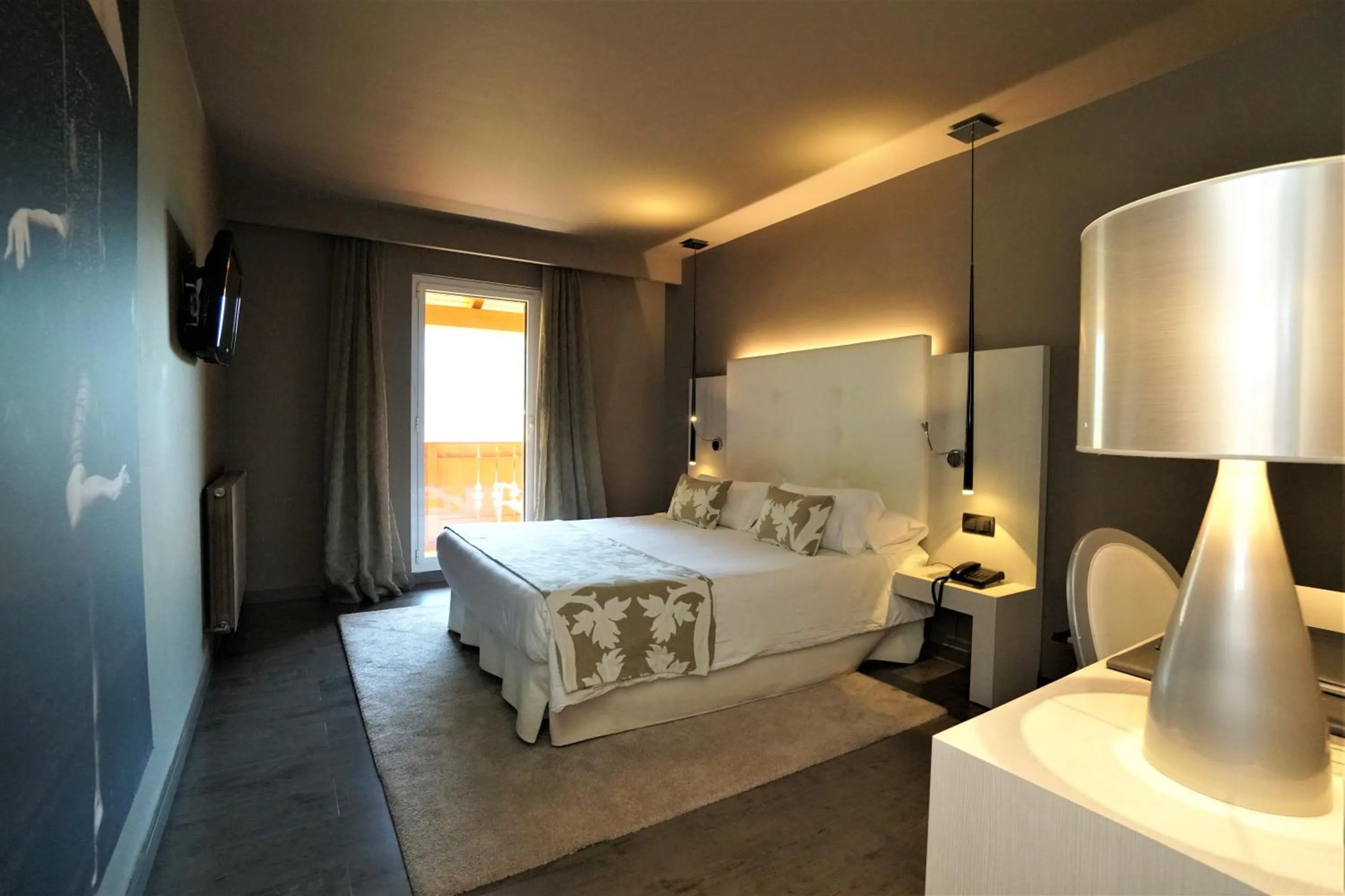 Bed in Hotel & Spa Xalet Bringue