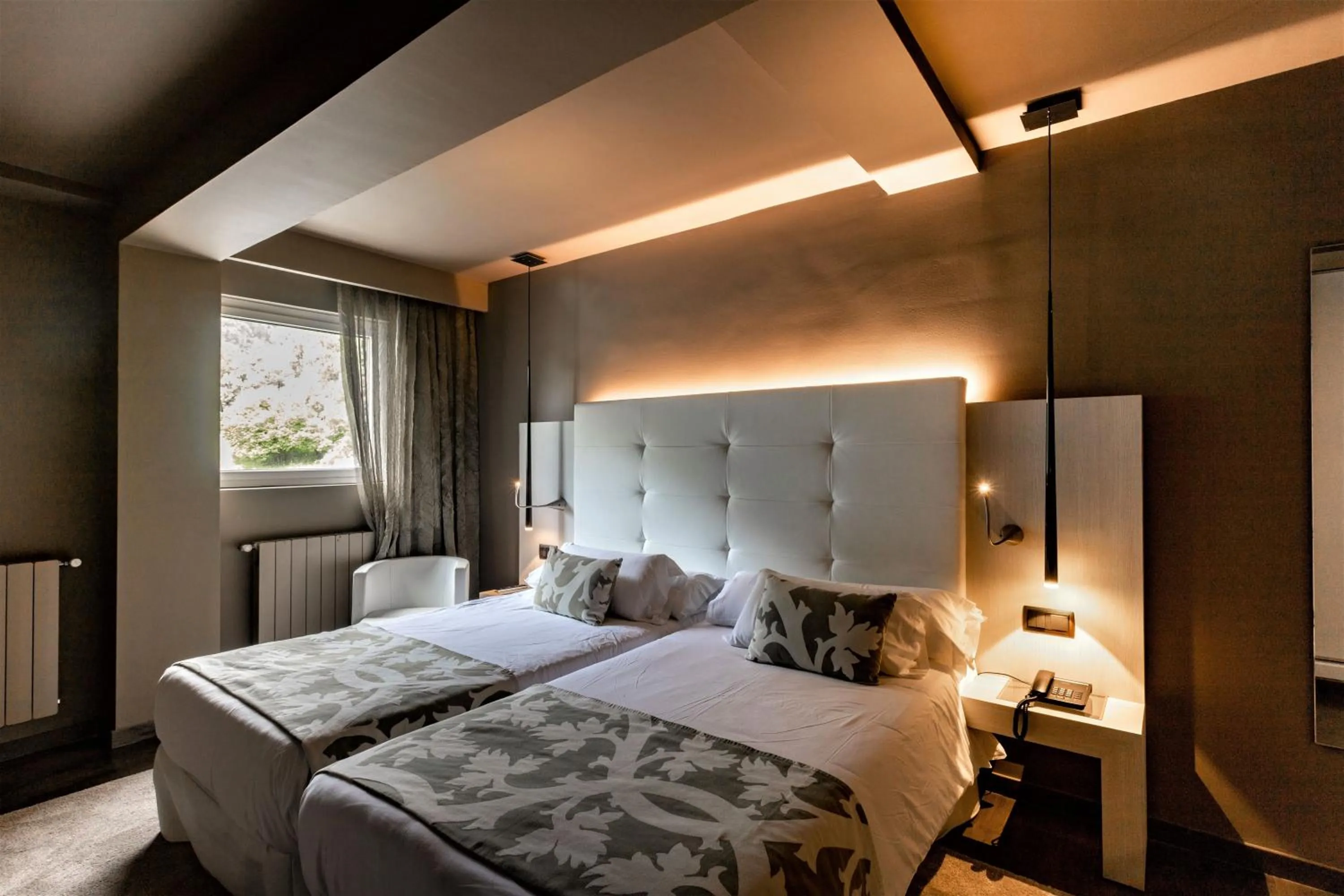 Bed in Hotel & Spa Xalet Bringue