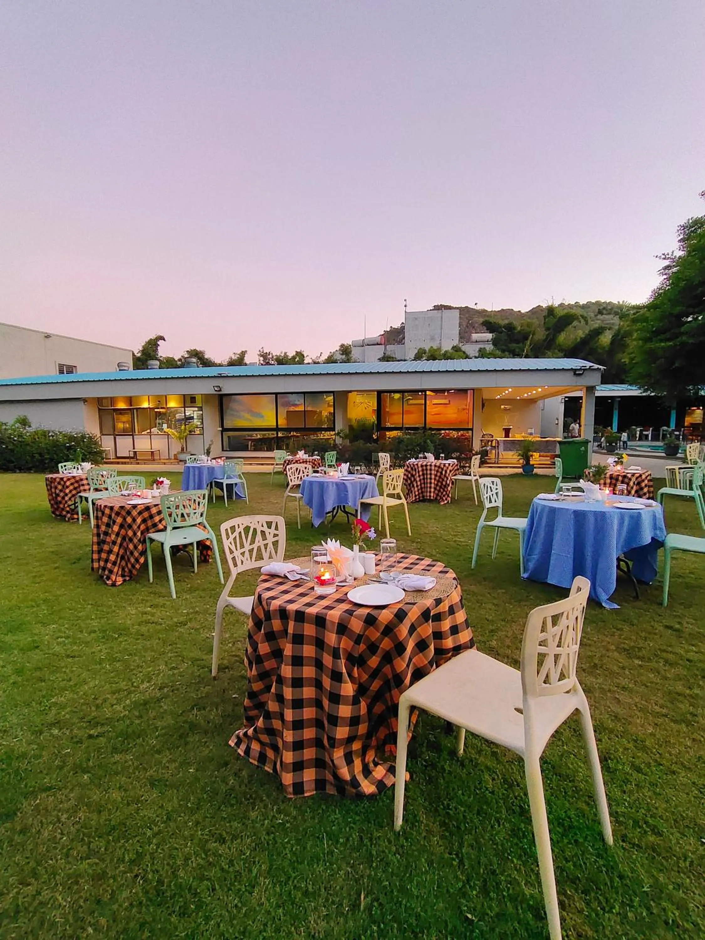 Garden view in Hummingbird Resort