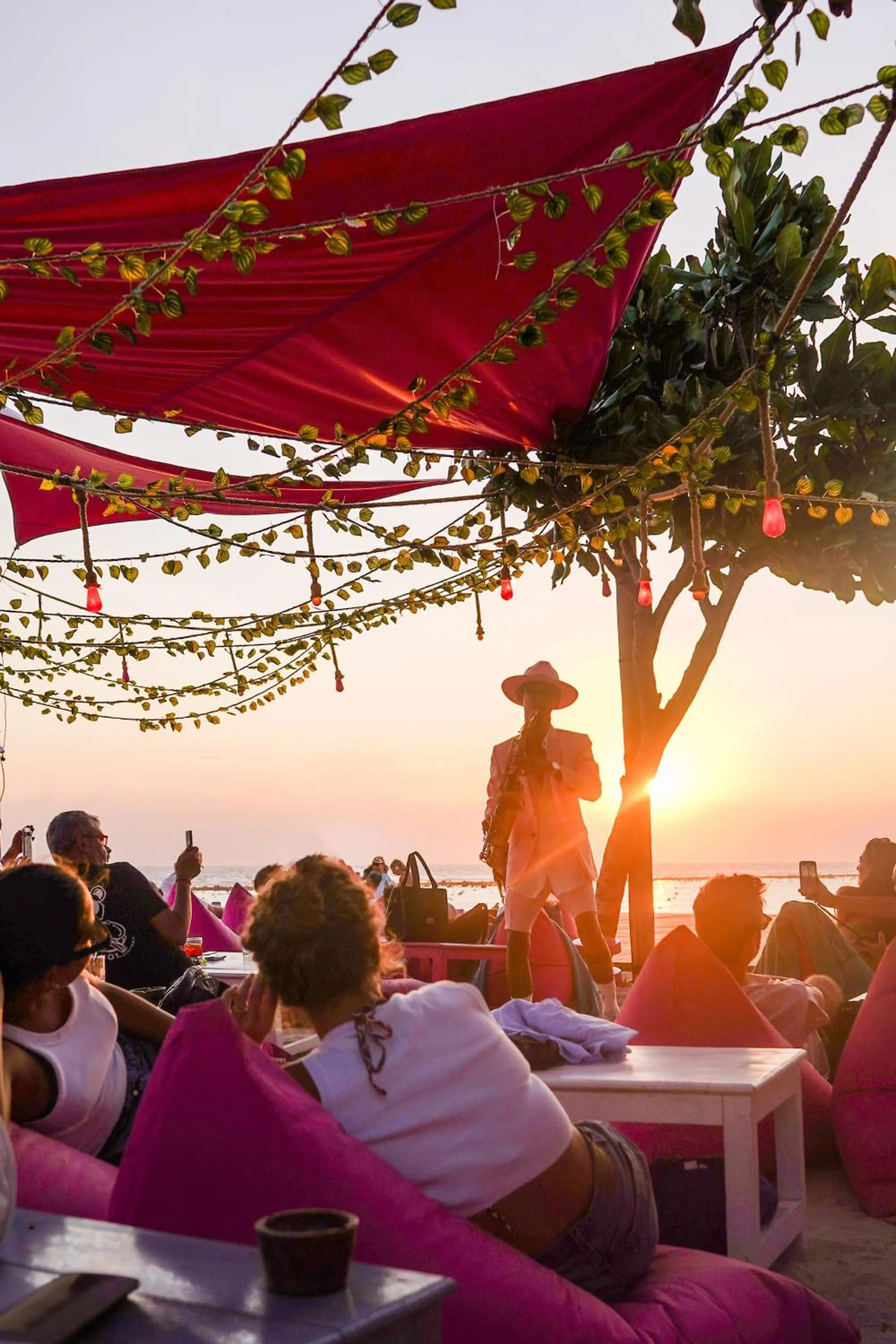 Sunset in PinkCoco Gili Trawangan - Constant Surprises - for Cool Adults Only