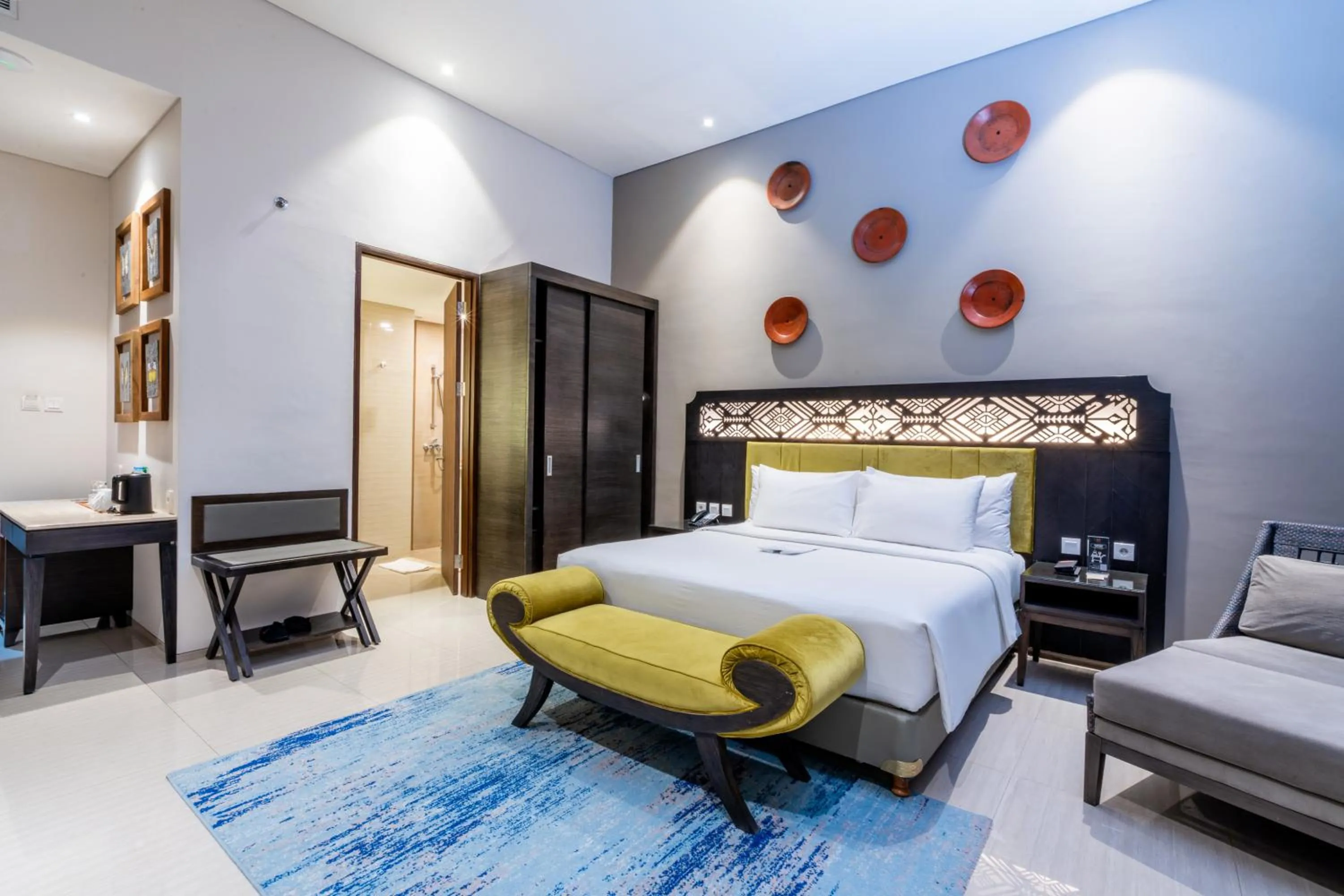 Bed in Lombok Astoria Hotel