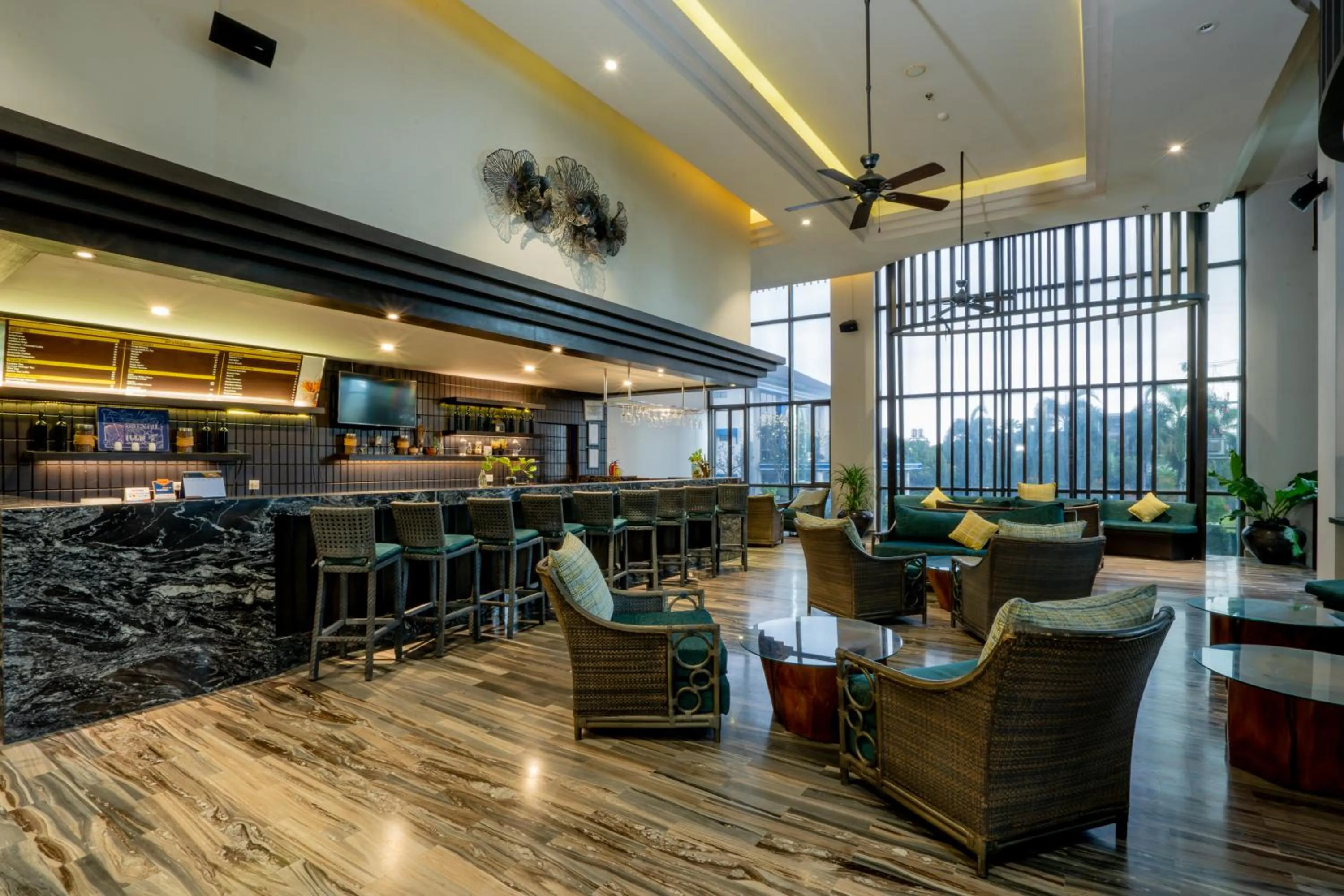 Lobby or reception in Lombok Astoria Hotel