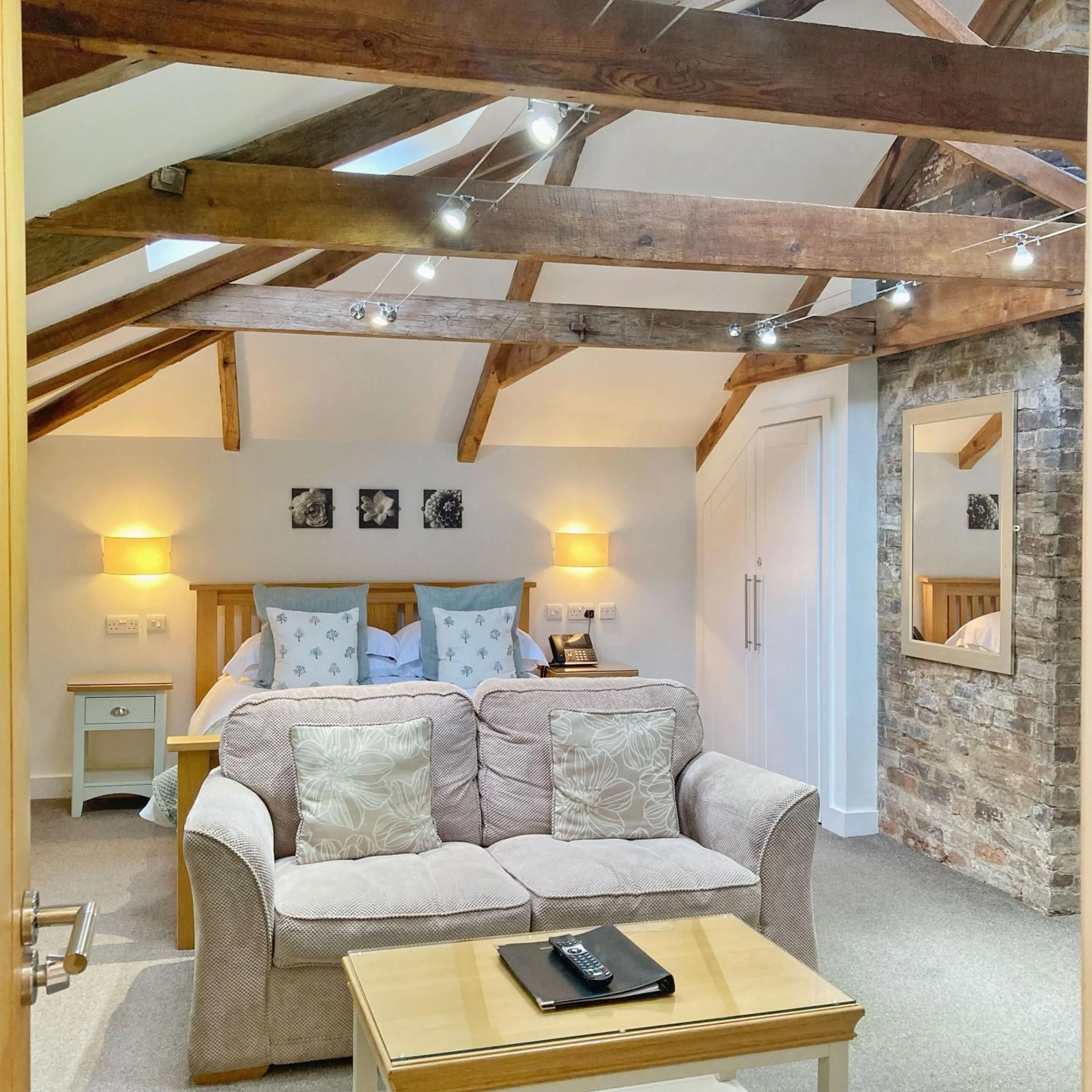 Dining area in The Britannia Inn & Waves Restaurant