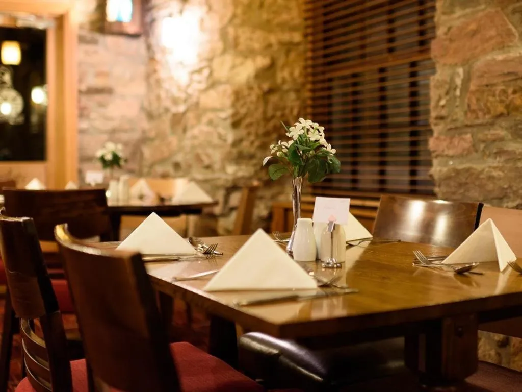 Dining area in The Britannia Inn & Waves Restaurant