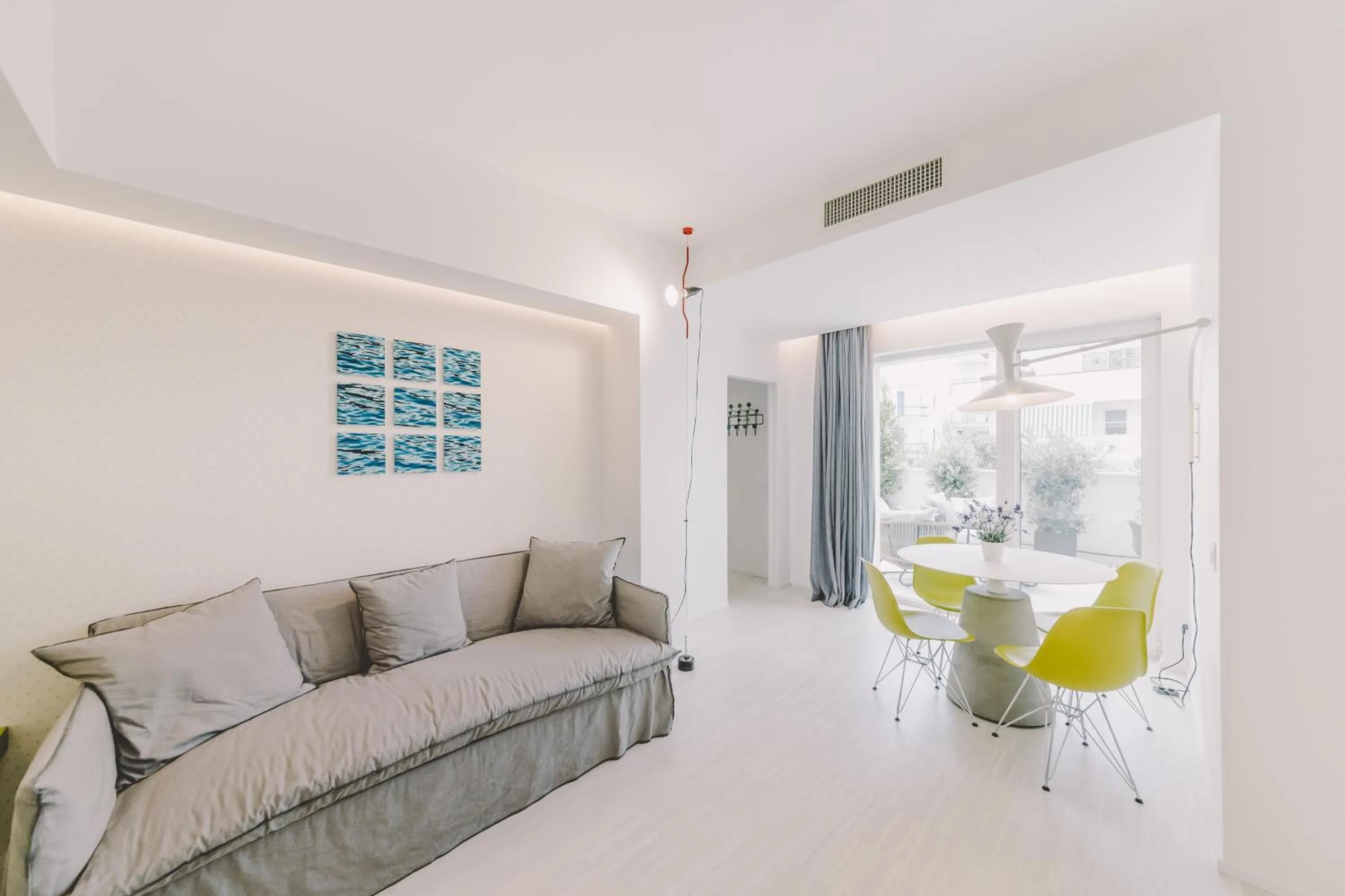 Seating area in Suite 10 Home Design & Spa