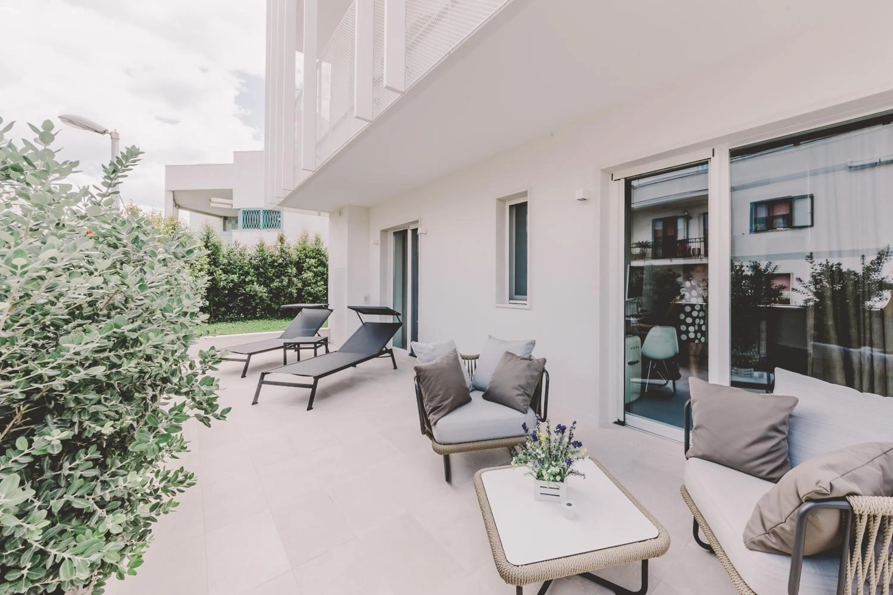 Patio in Suite 10 Home Design & Spa