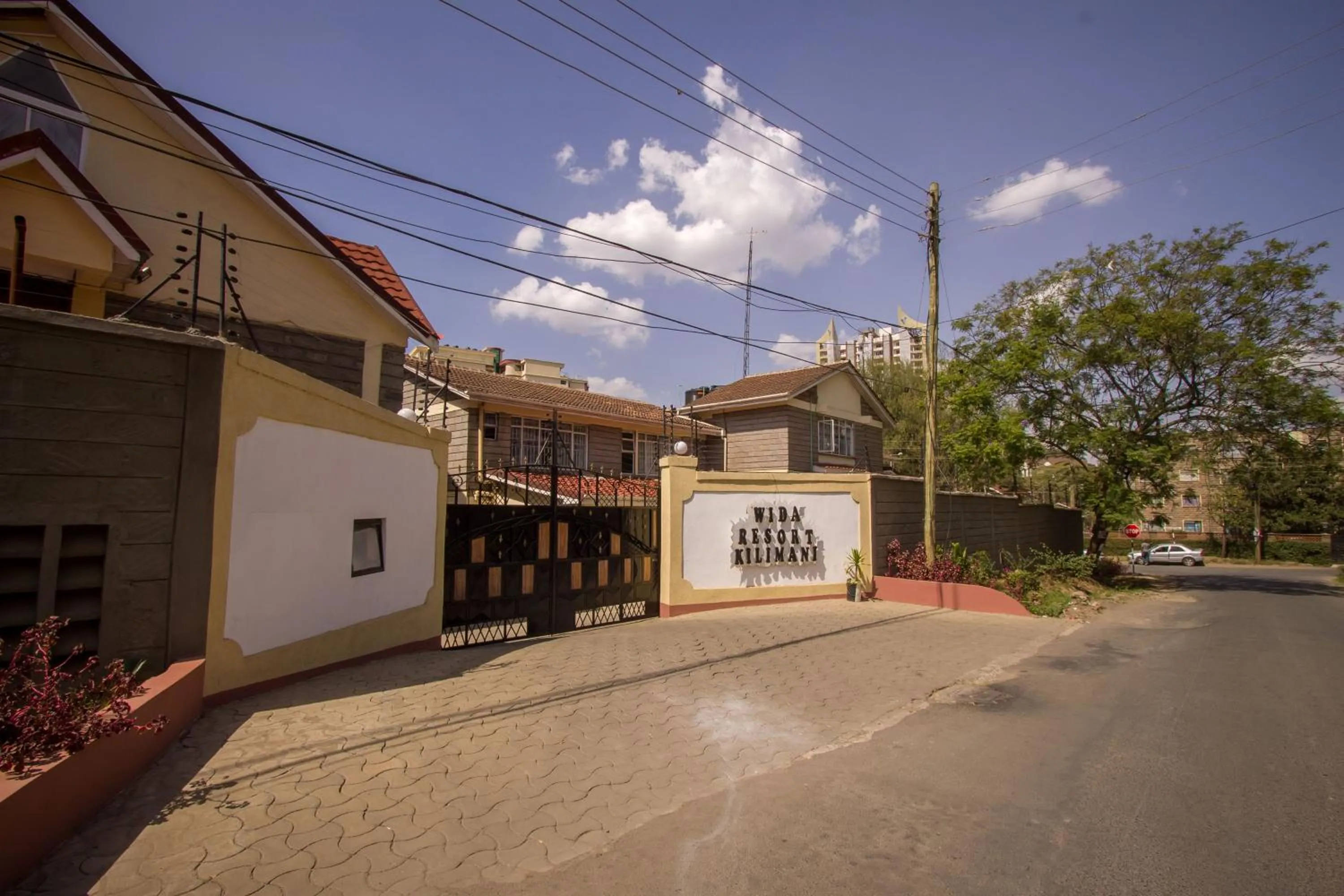 Street view in Wida Resort Kilimani