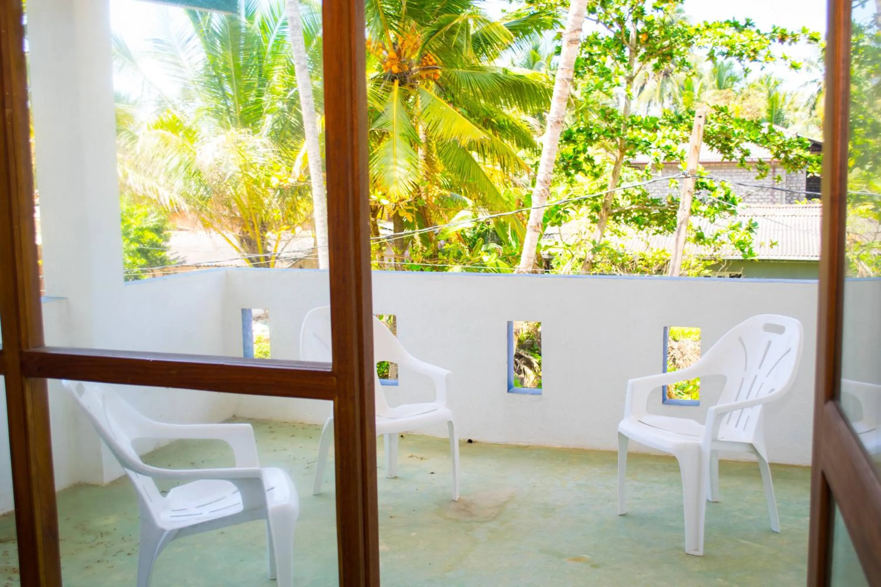 Garden view in FEEL Beach Villa