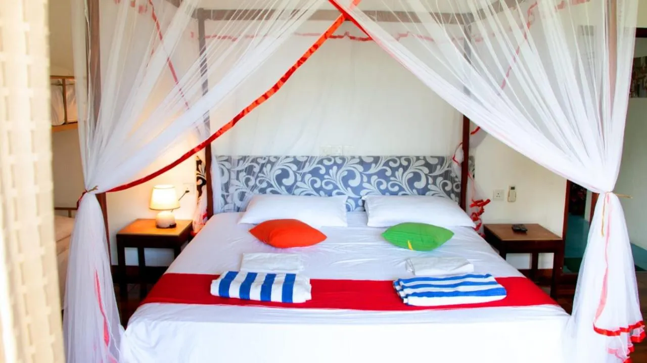 Bed in FEEL Beach Villa