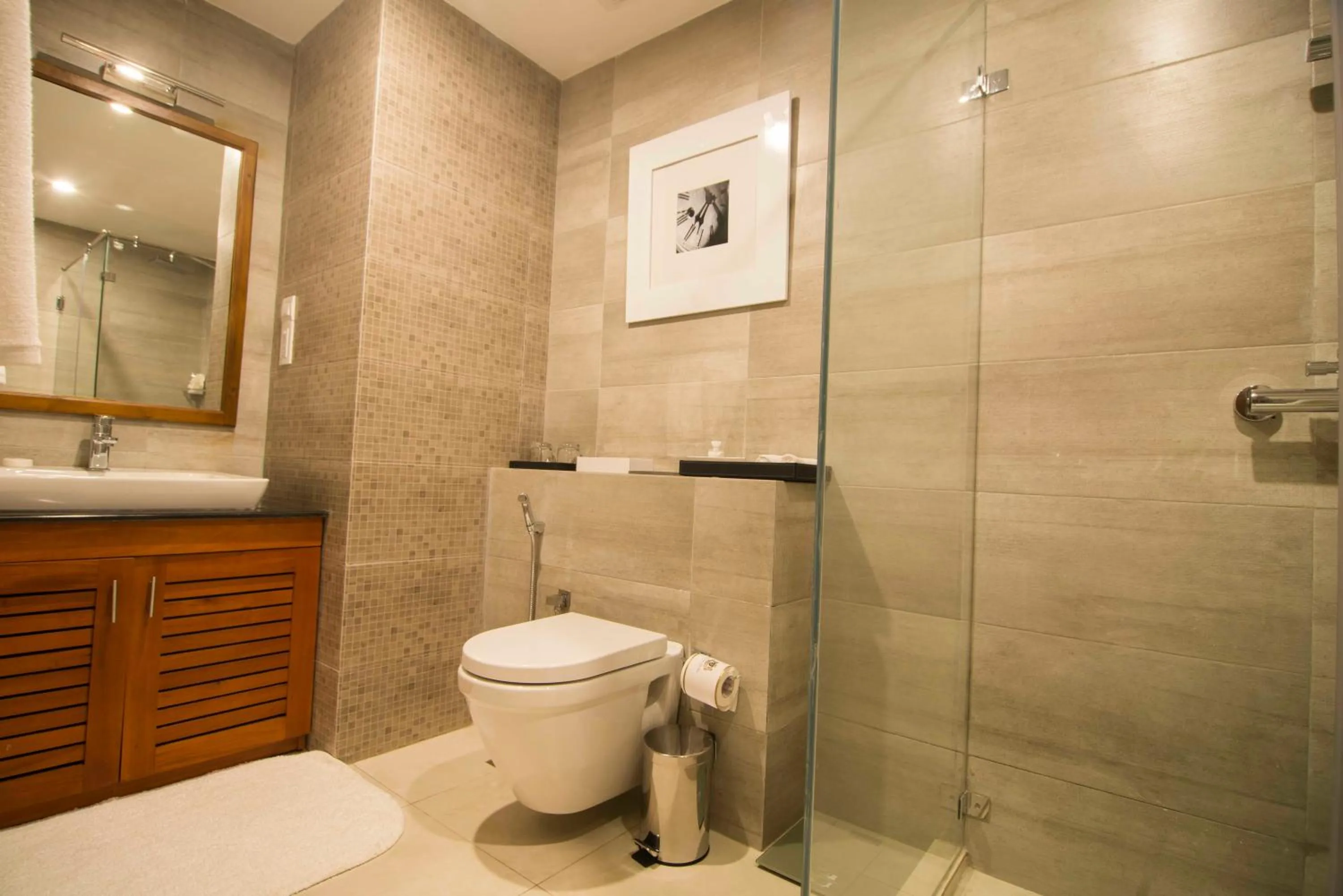 Bathroom in Platinum One Suites