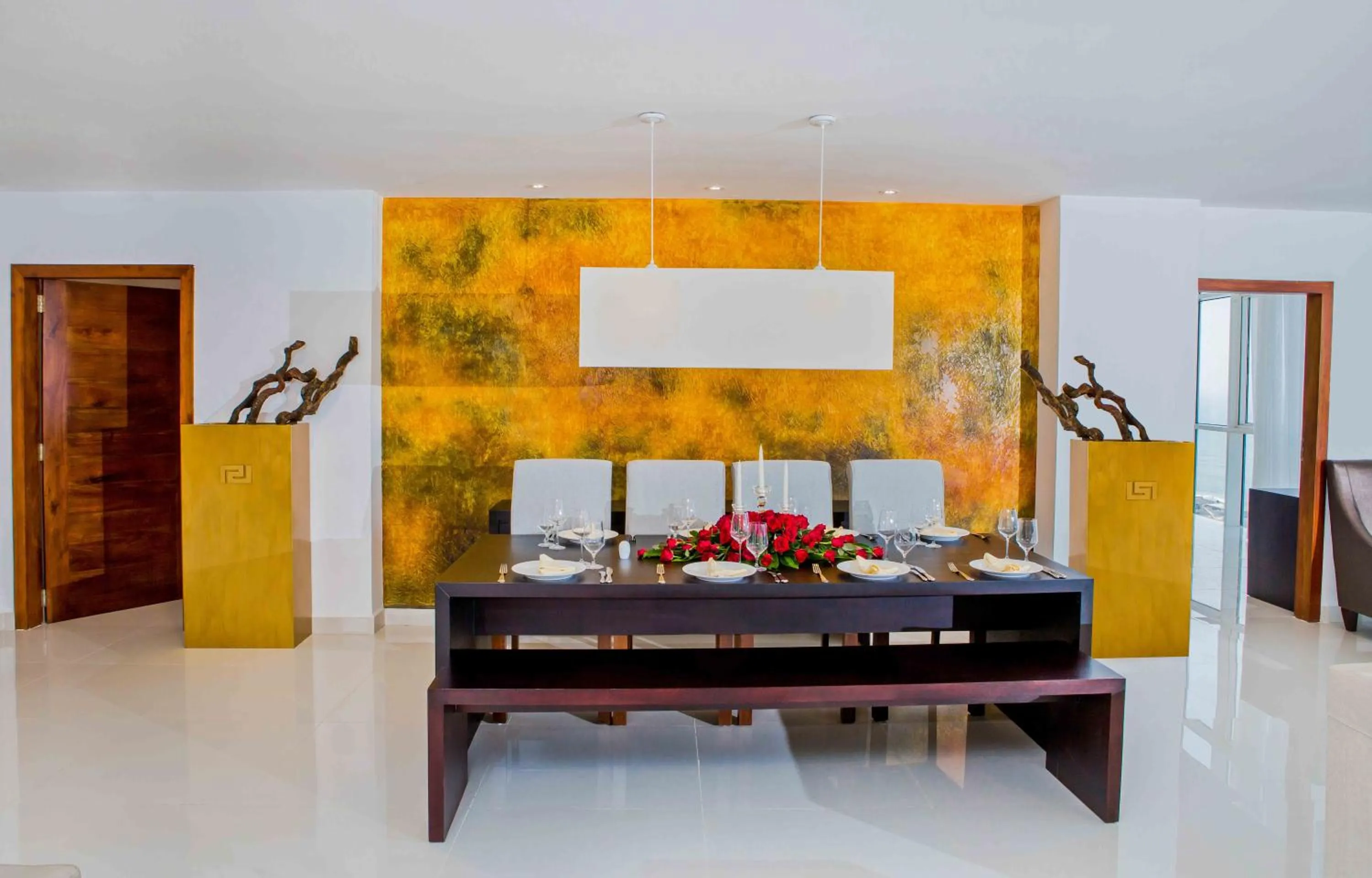 Living room in Platinum One Suites