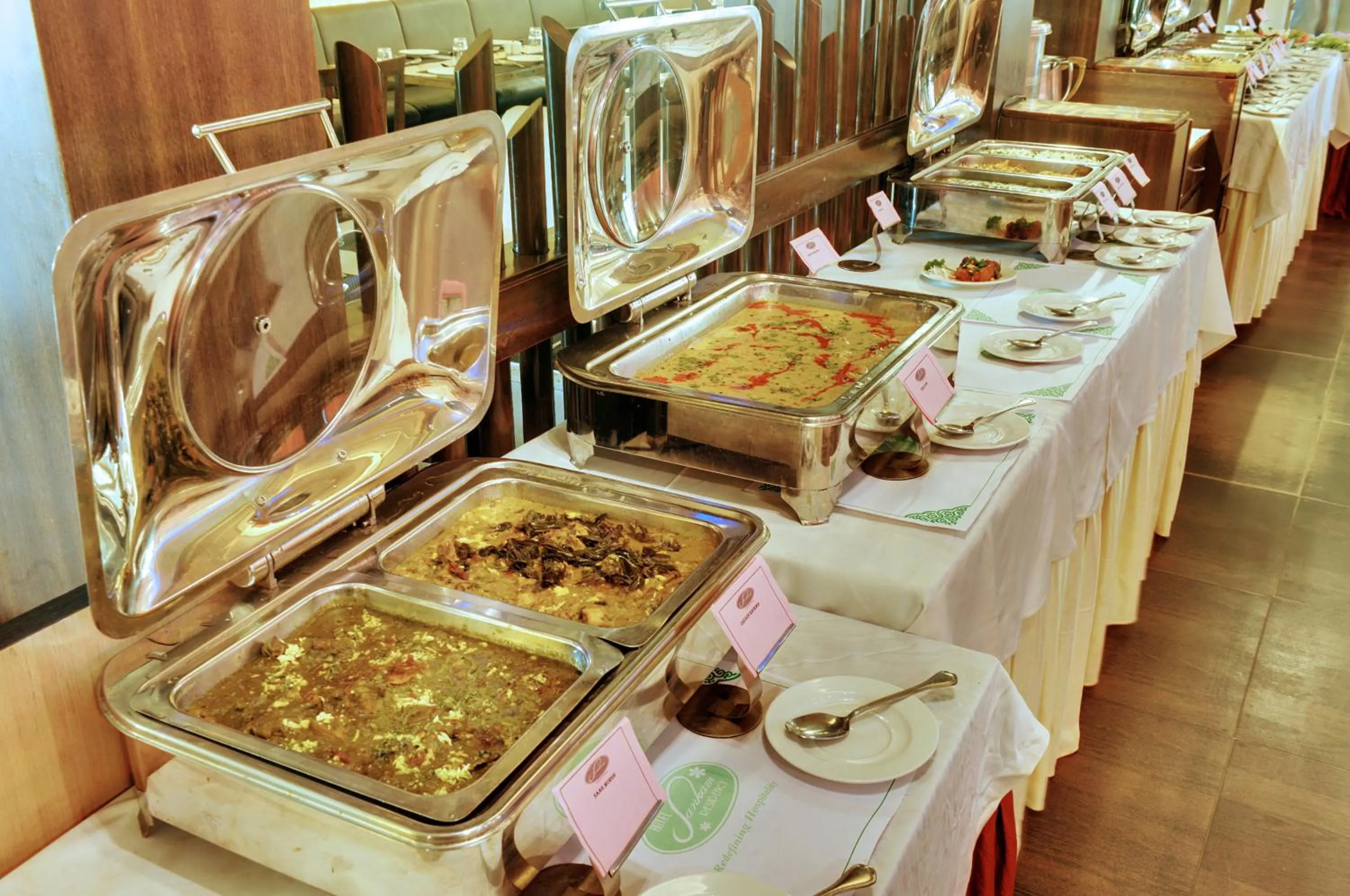 Lunch in Hotel Sankam Residency