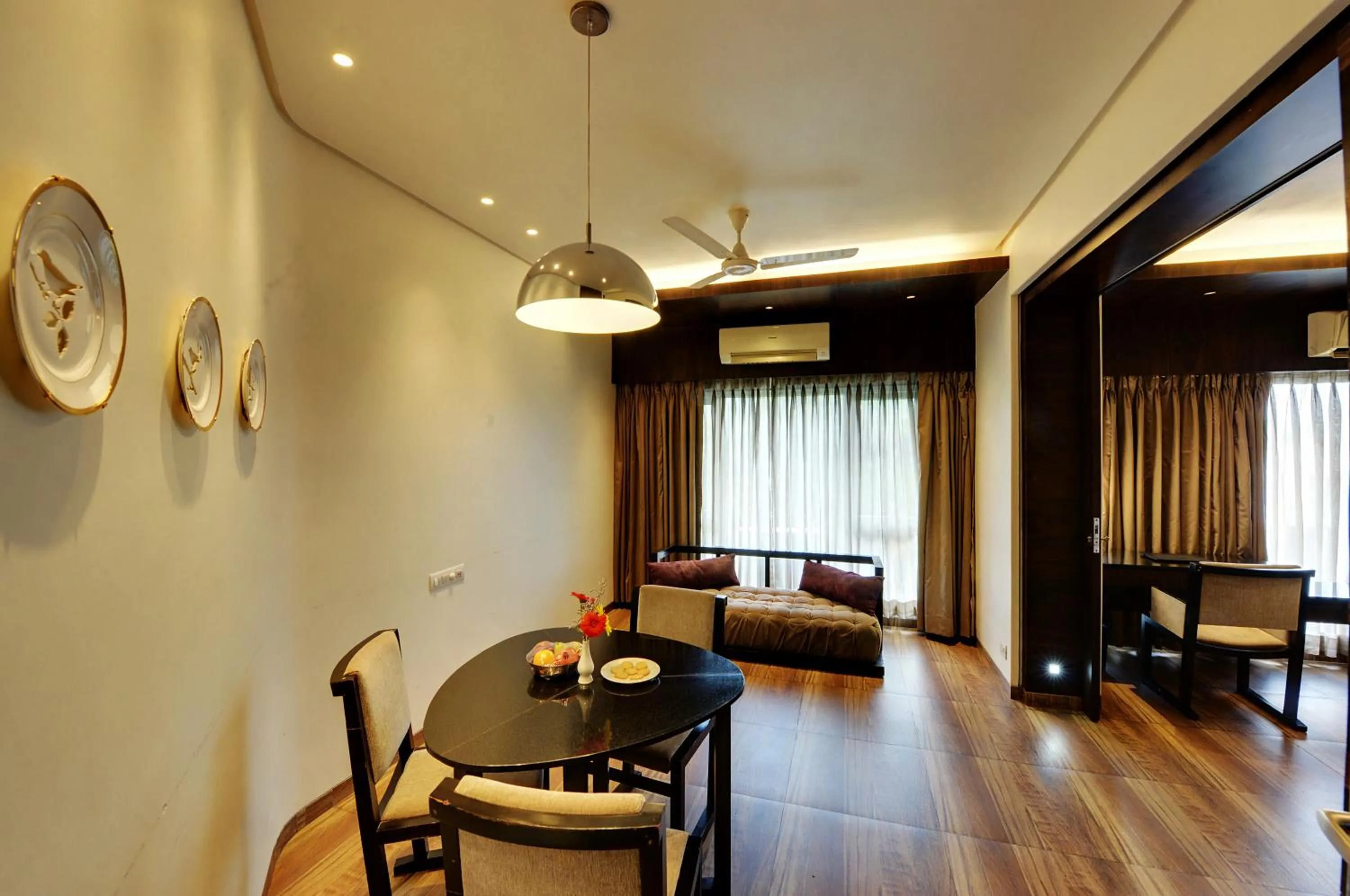 Dining area in Hotel Sankam Residency