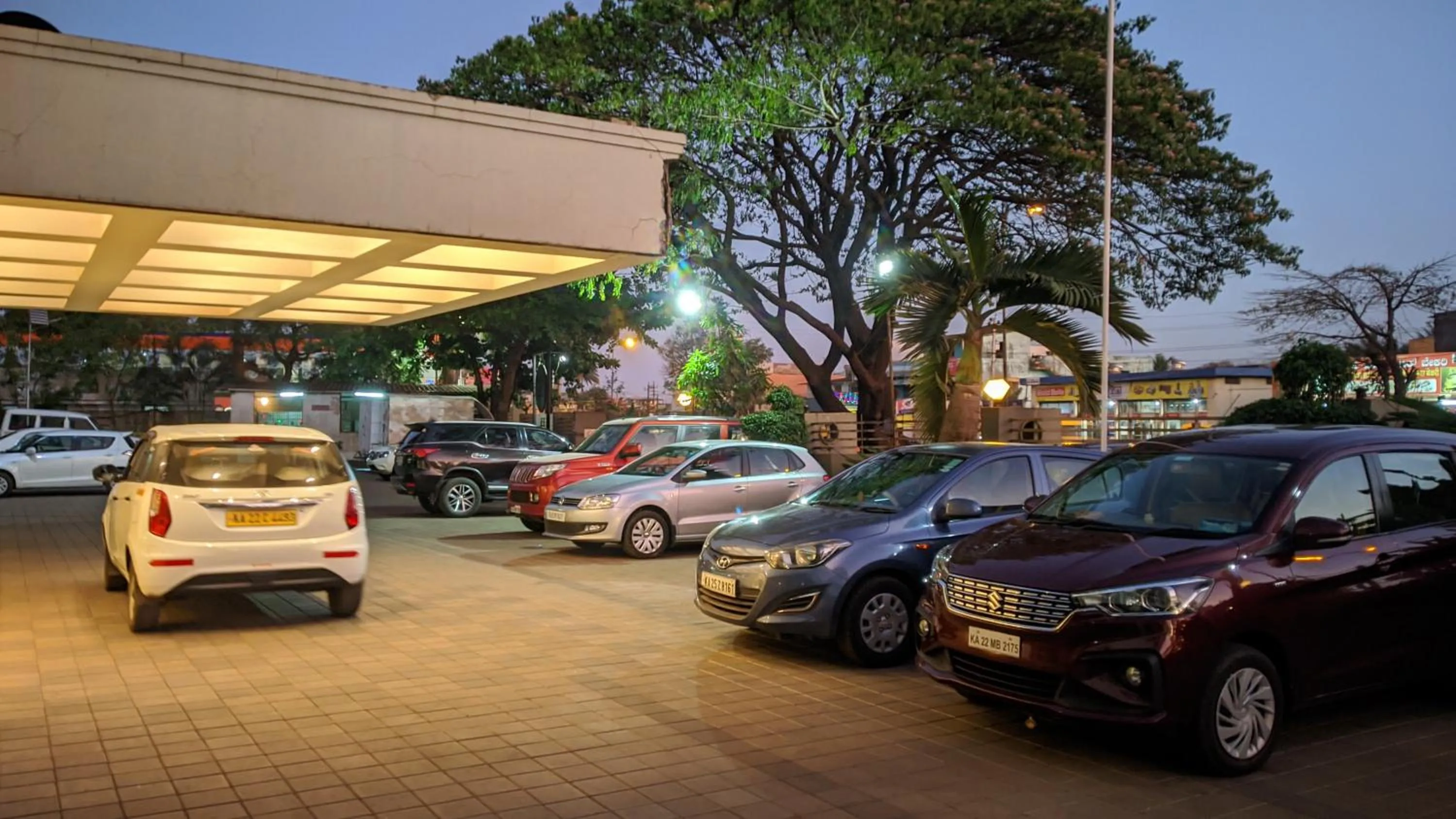 Parking in Hotel Sankam Residency