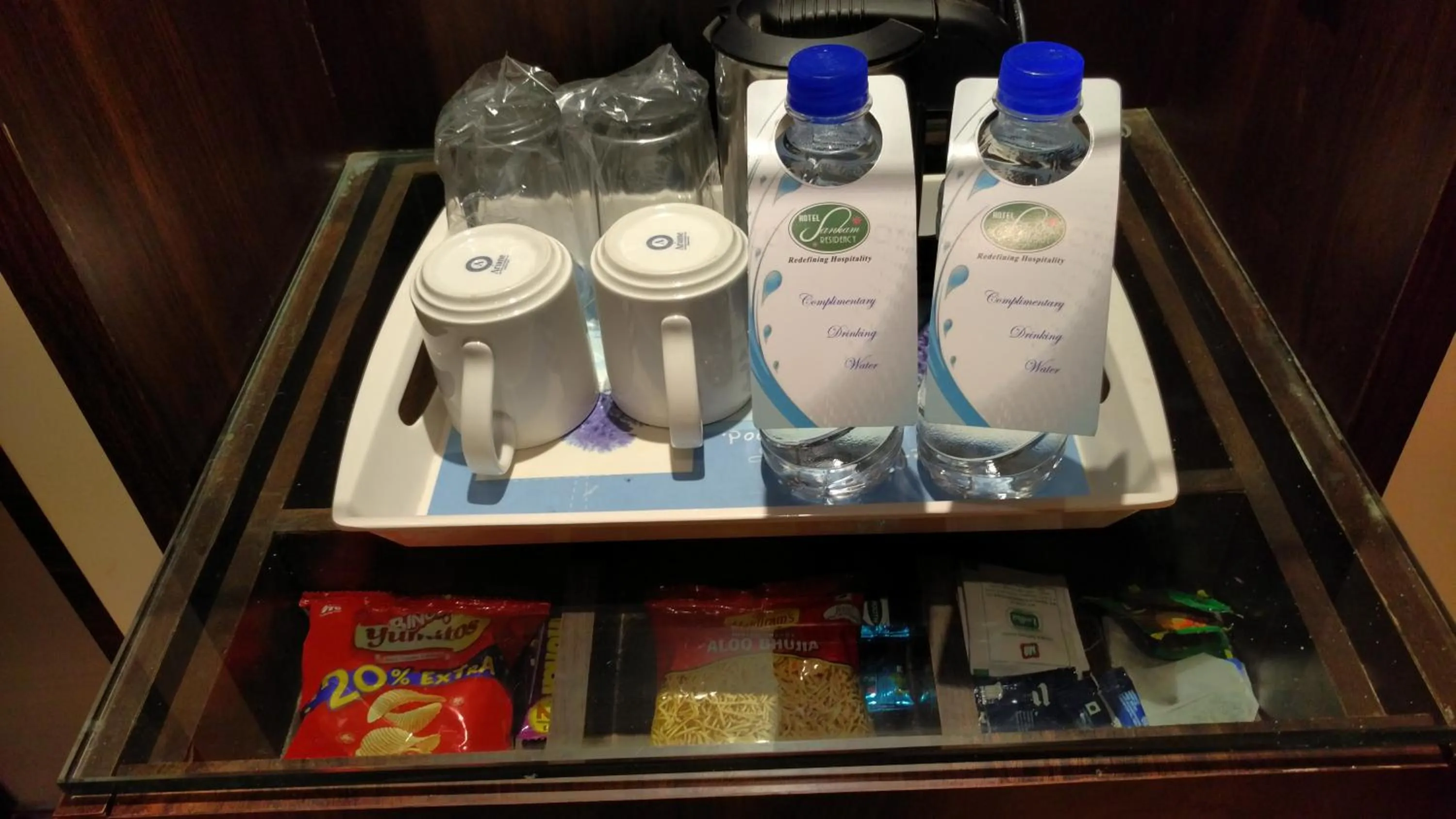 Food and drinks in Hotel Sankam Residency