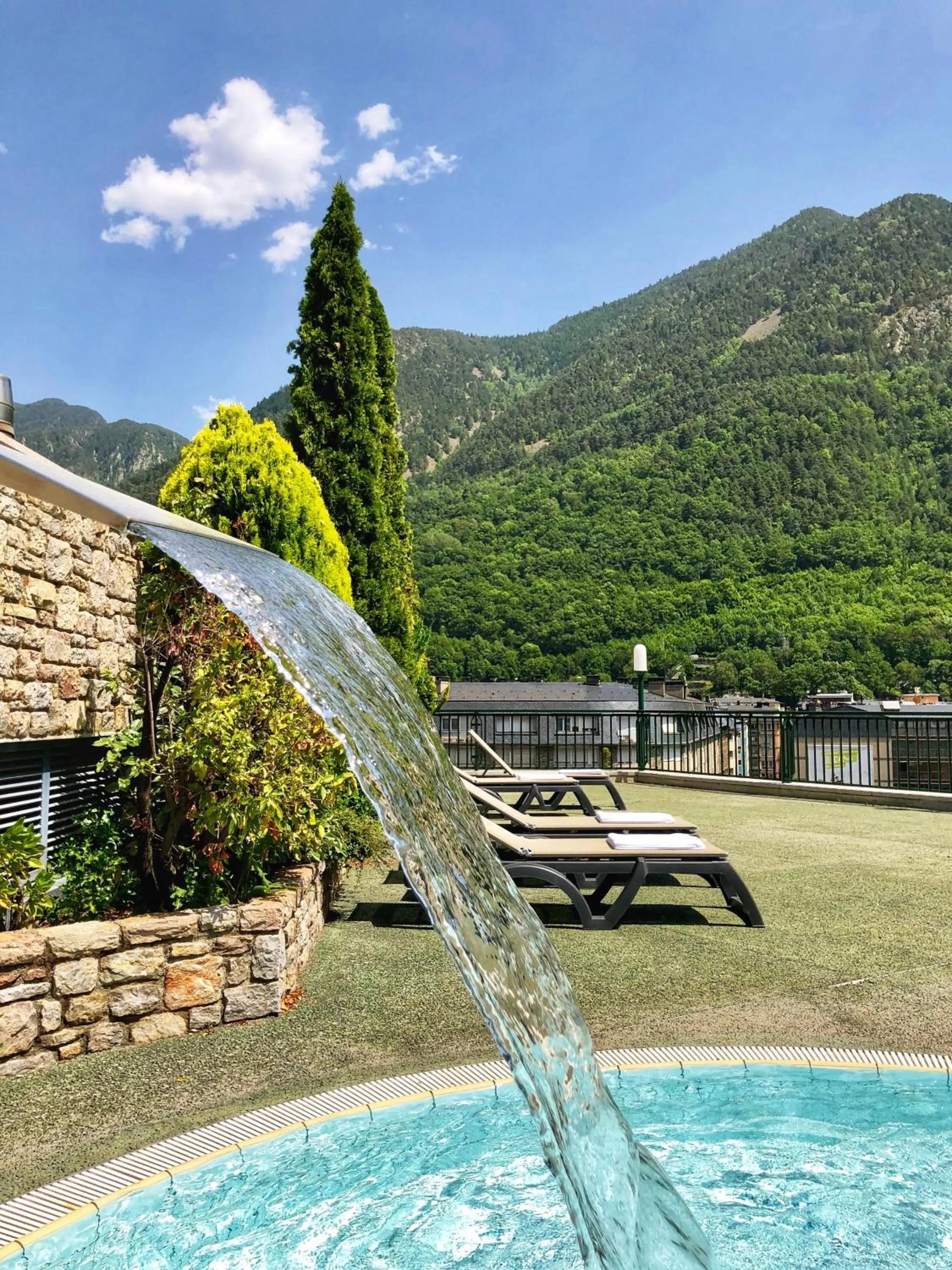 Swimming pool in Andorra Palace