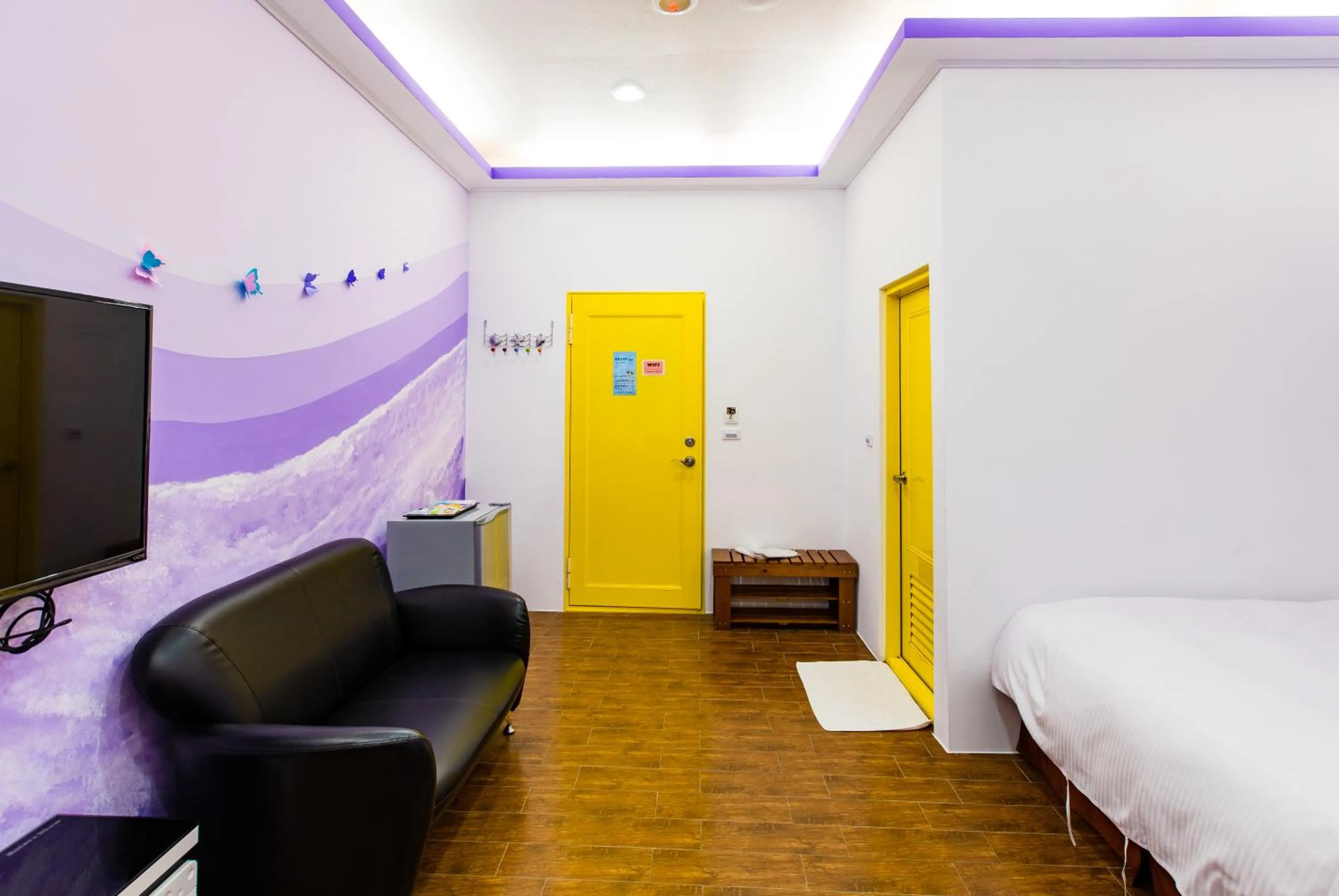 On site, Bed in Star Inn 888