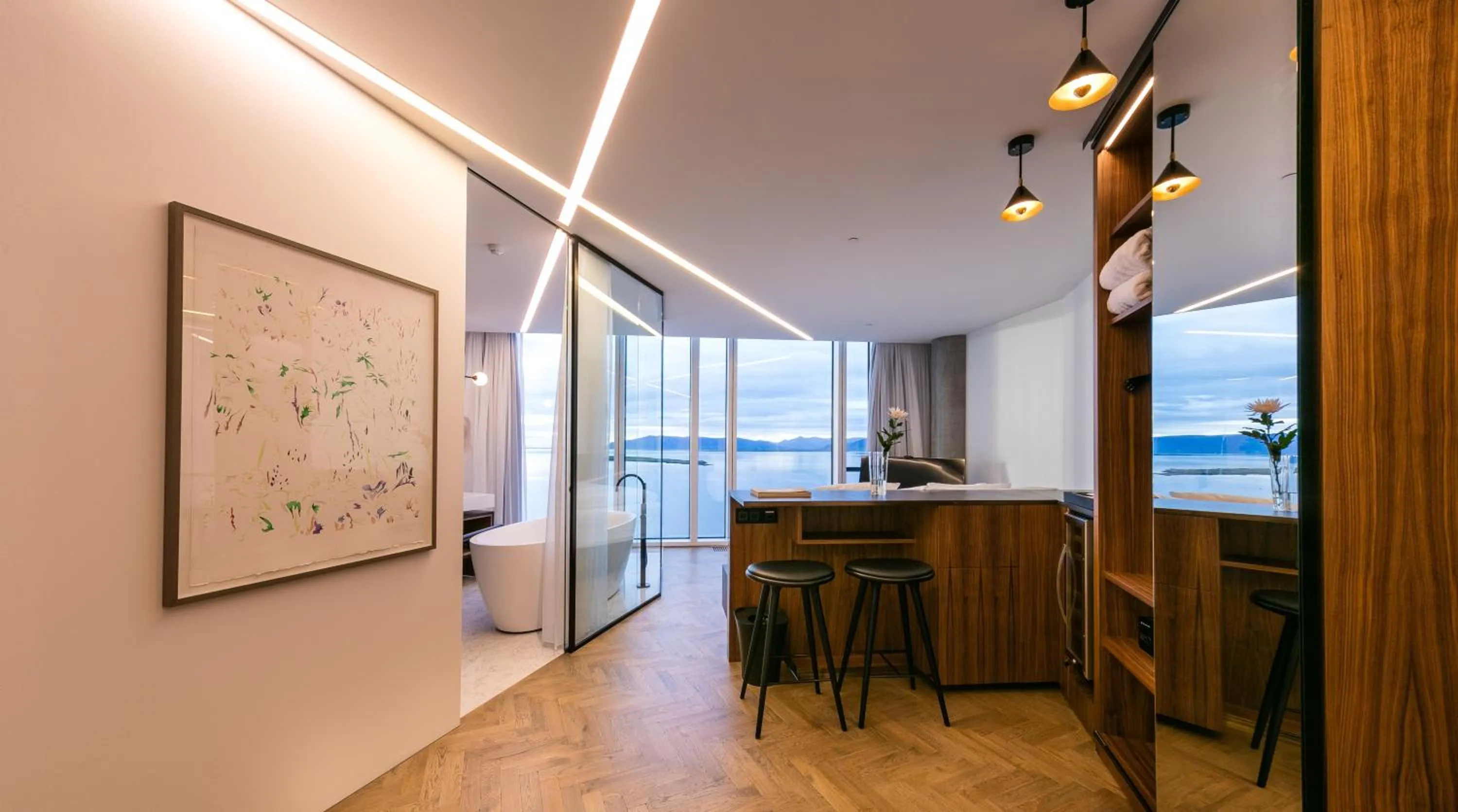 Bedroom in Tower Suites Reykjavík