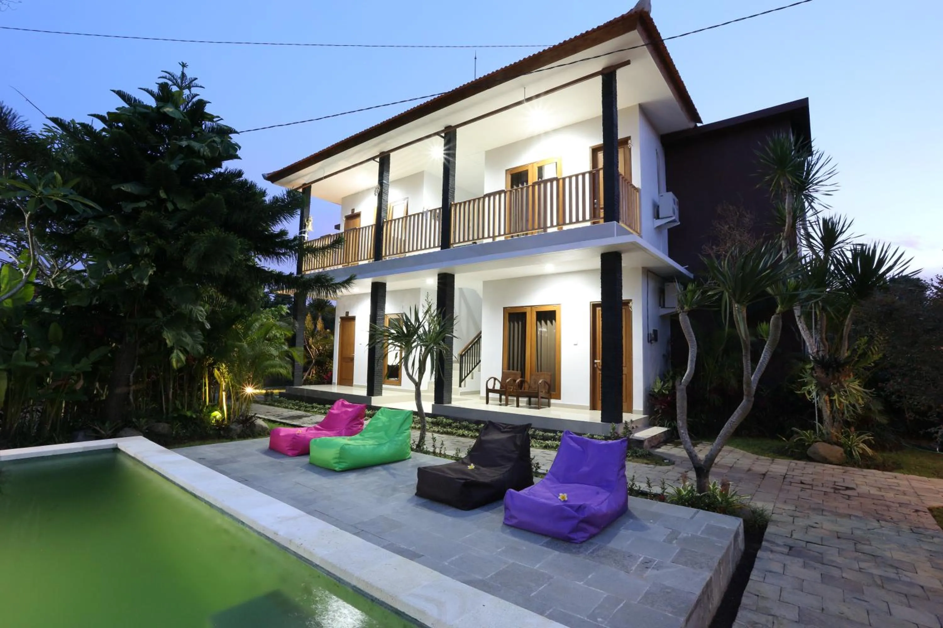 Double Room in Green Papaya House
