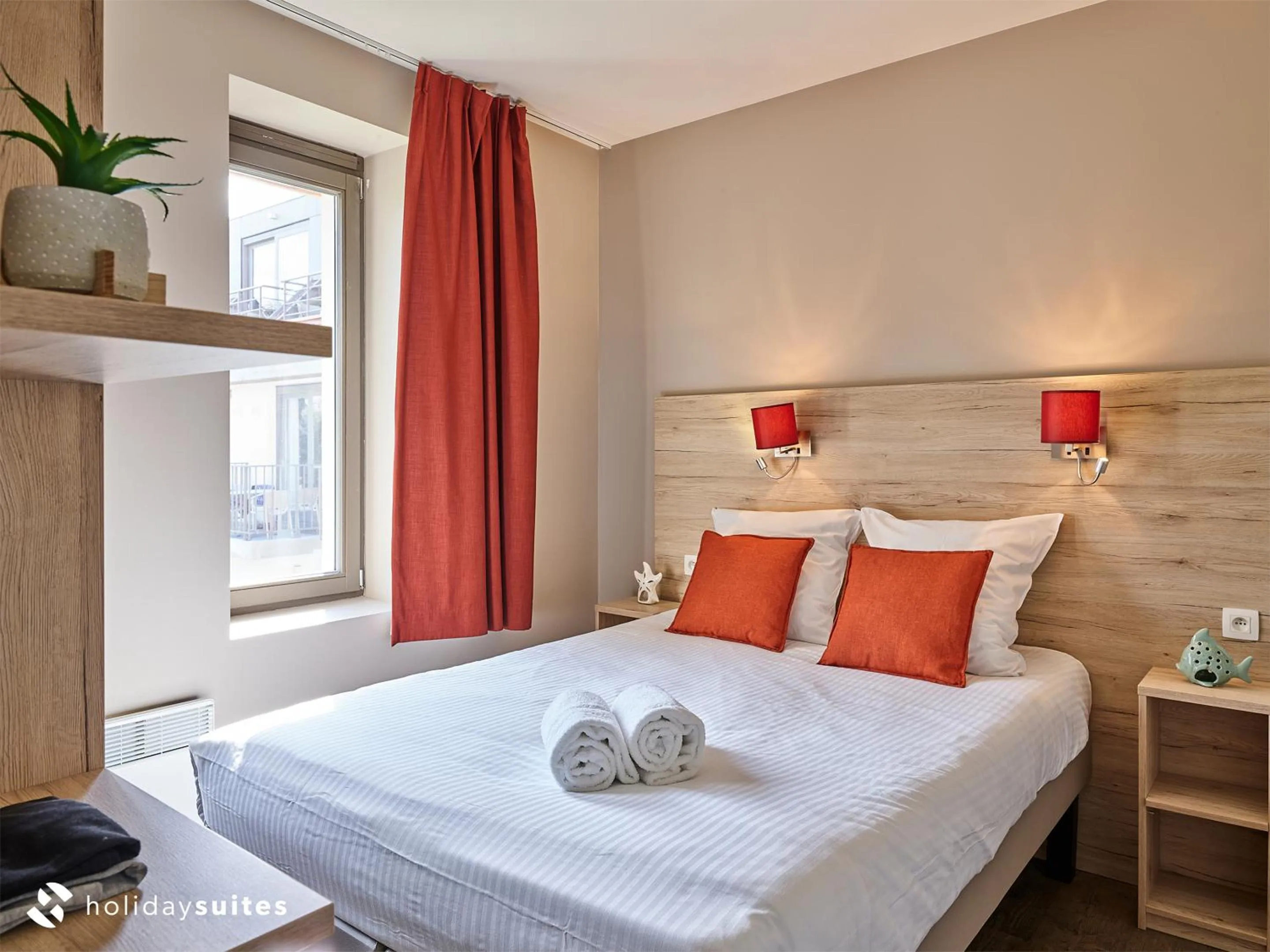 Bed in Holiday Suites Westende - Middelkerke