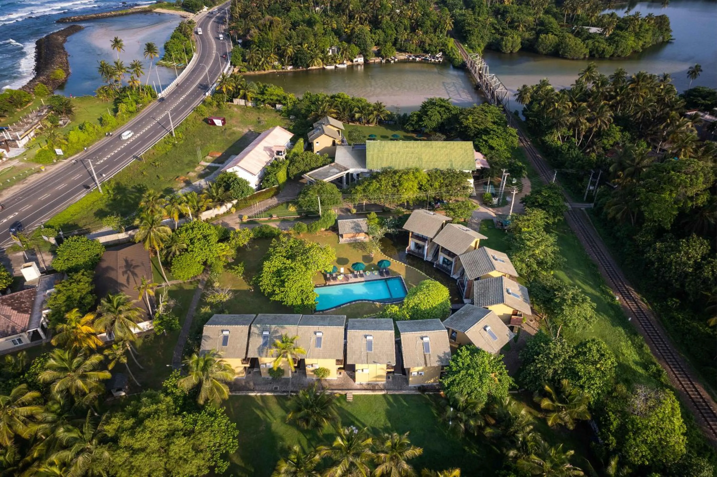 Property building in South Lake Resort Koggala