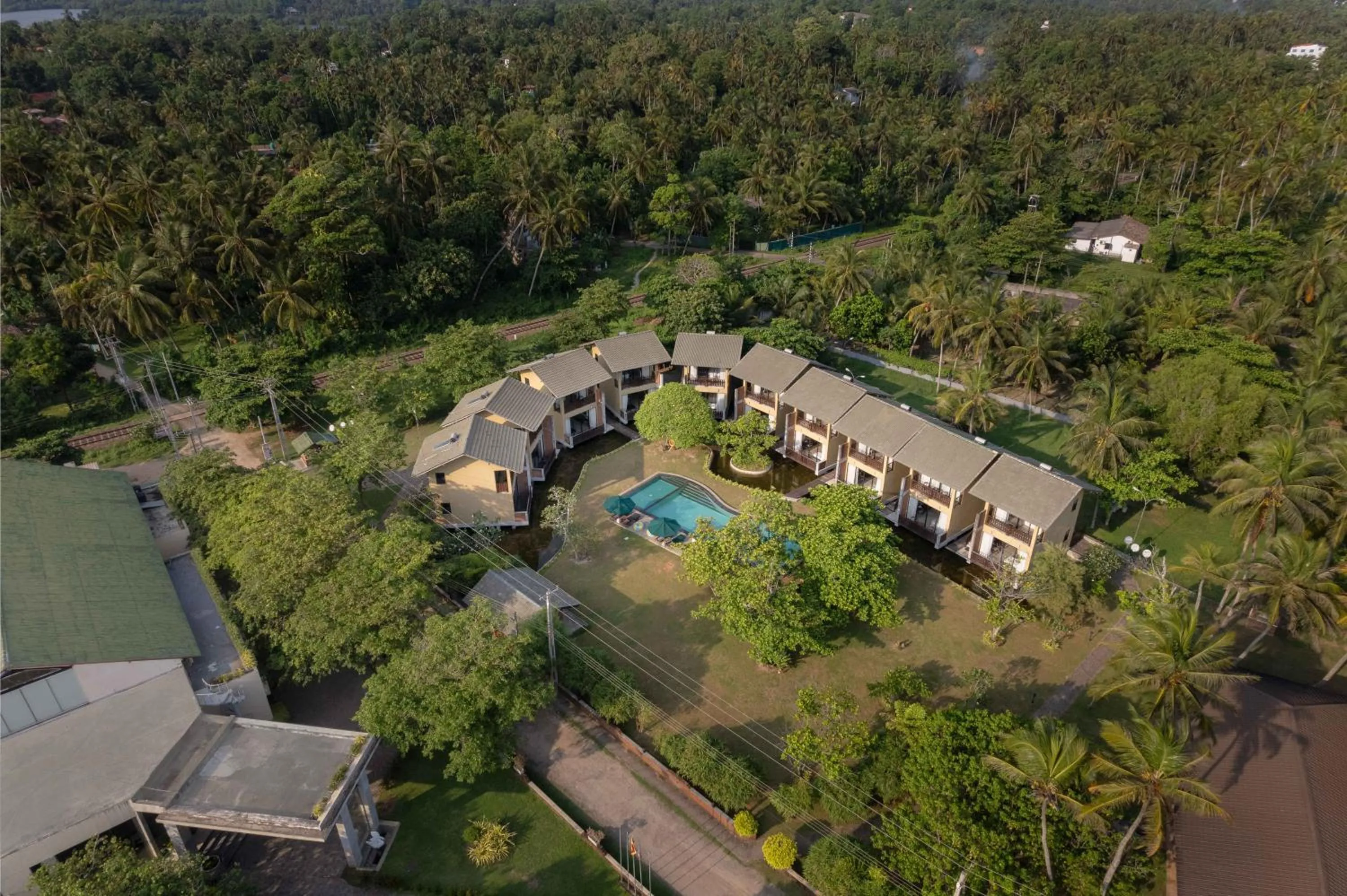 Property building in South Lake Resort Koggala