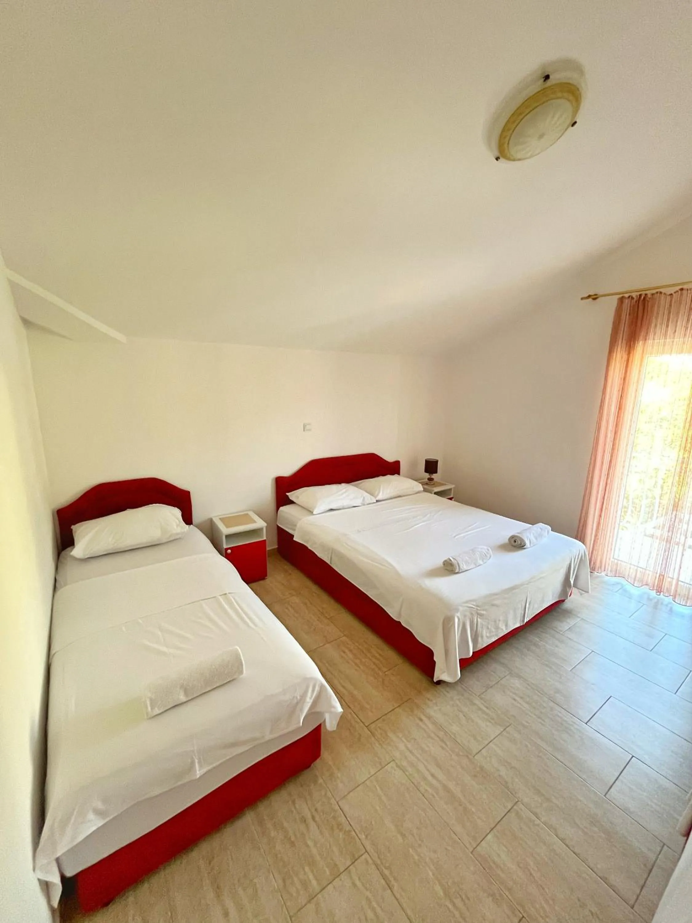 Bed in Apartments Dosljak