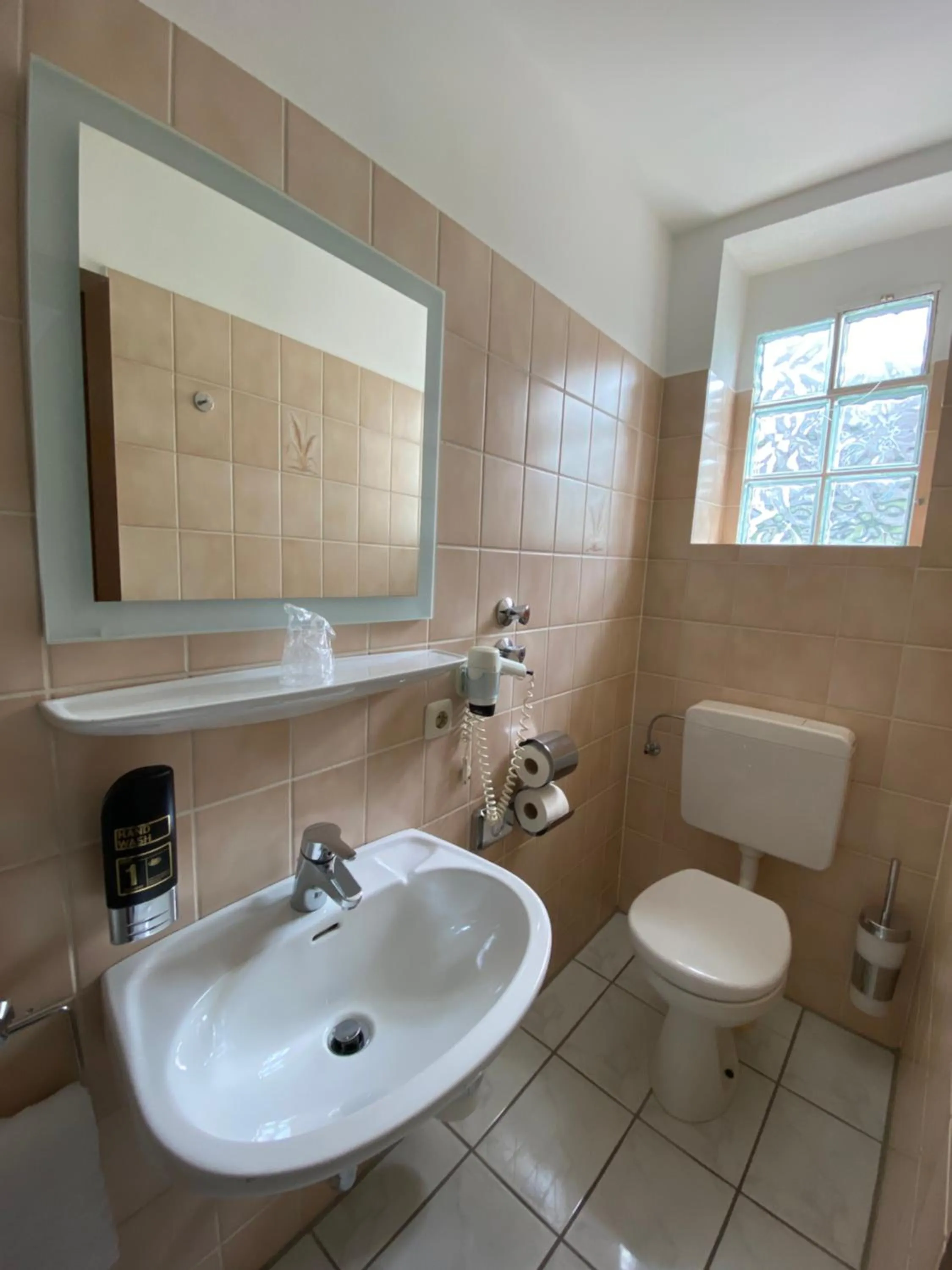 Toilet in Hotel Krone