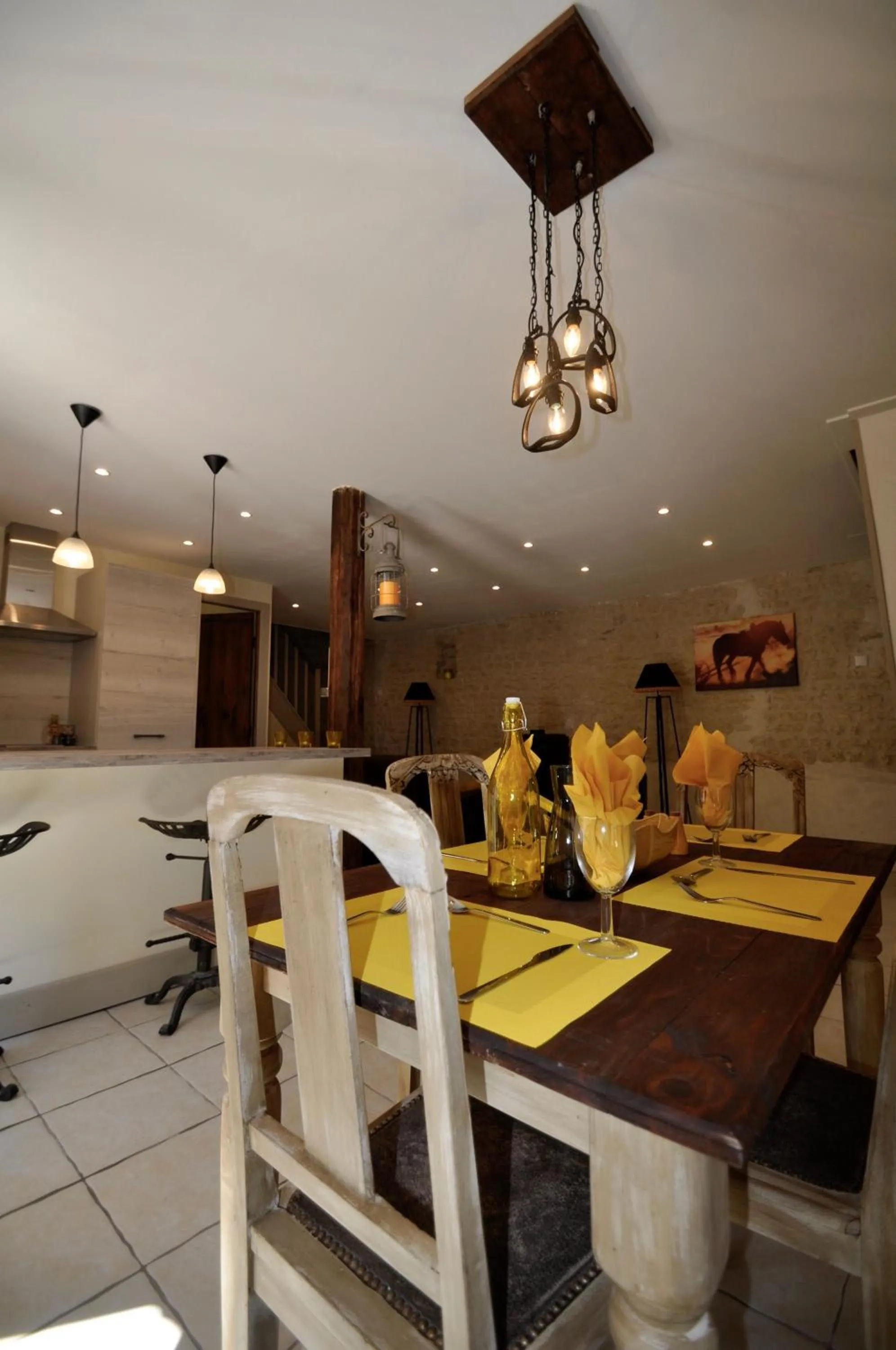 Living room in Chez Fins Bois