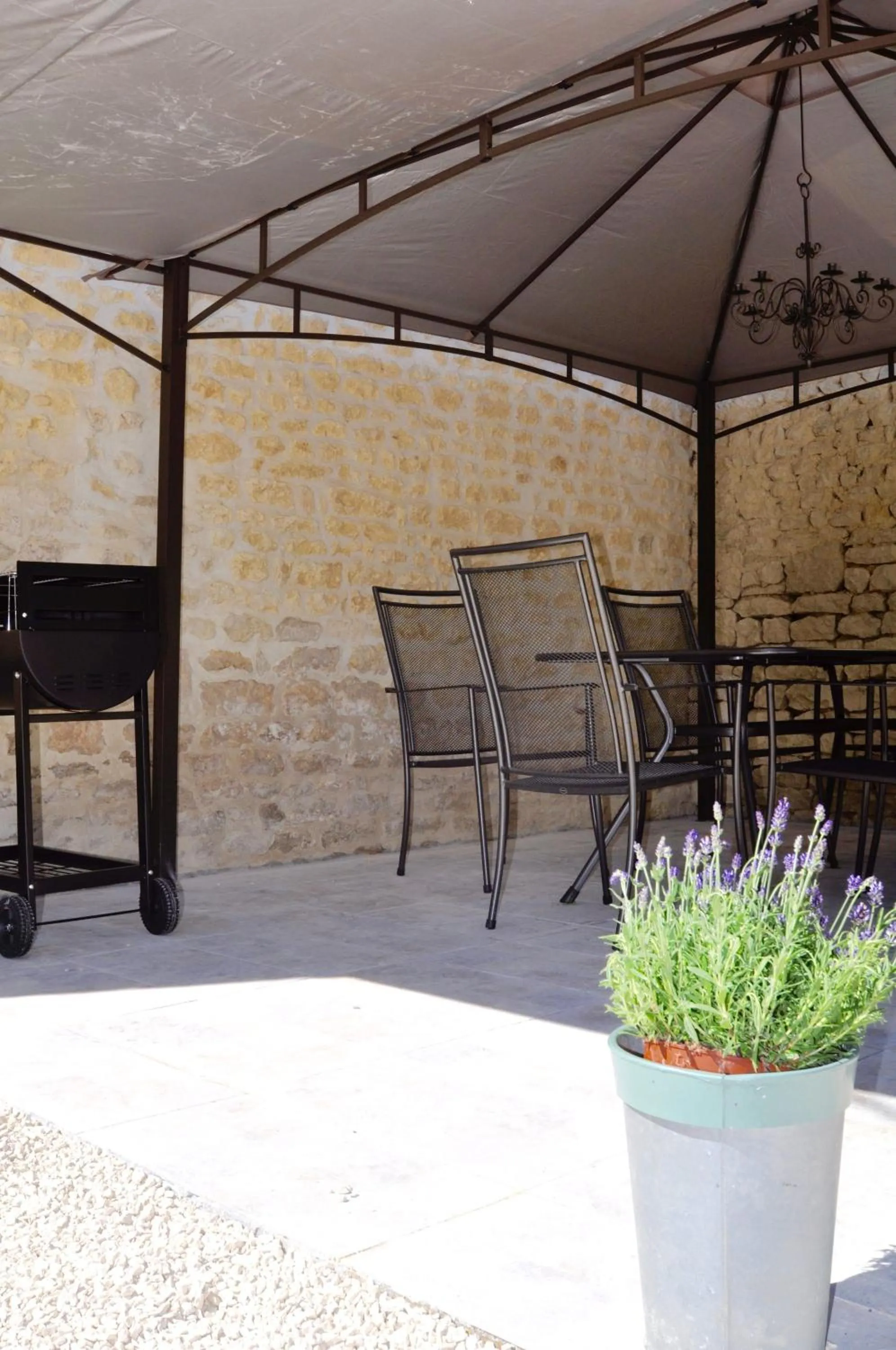 Patio in Chez Fins Bois