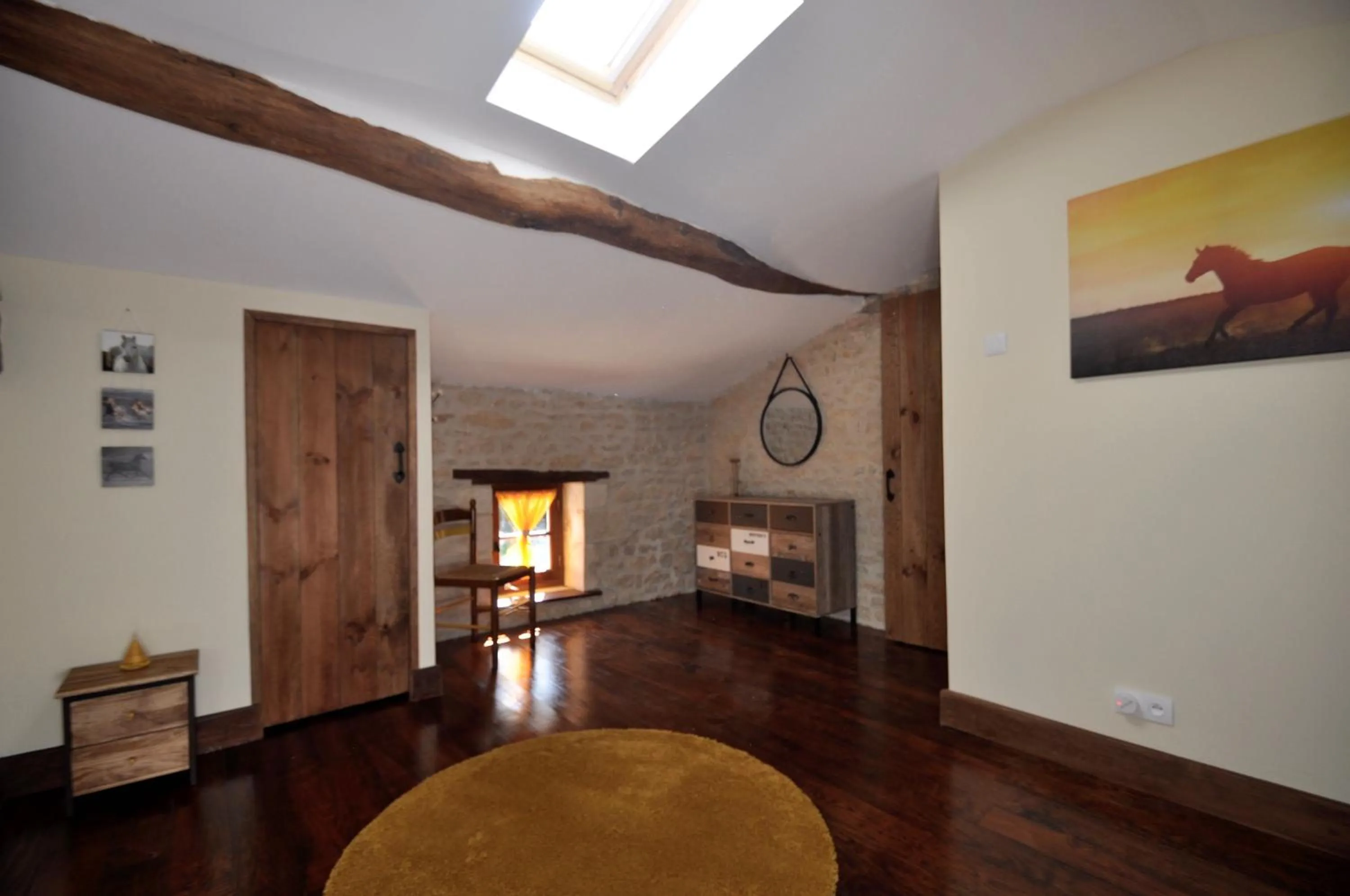 Bedroom in Chez Fins Bois