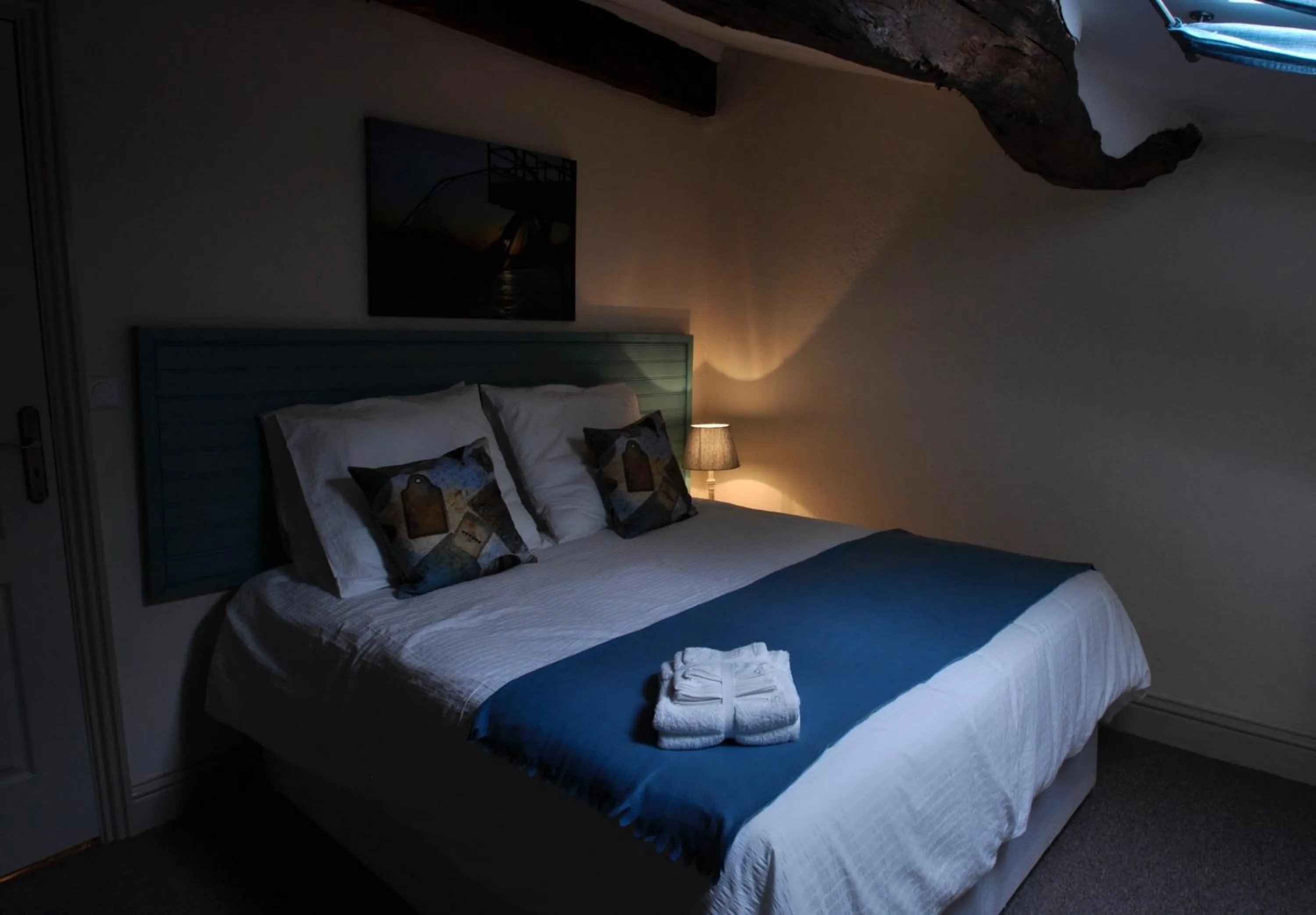 Bedroom, Bed in Chez Fins Bois