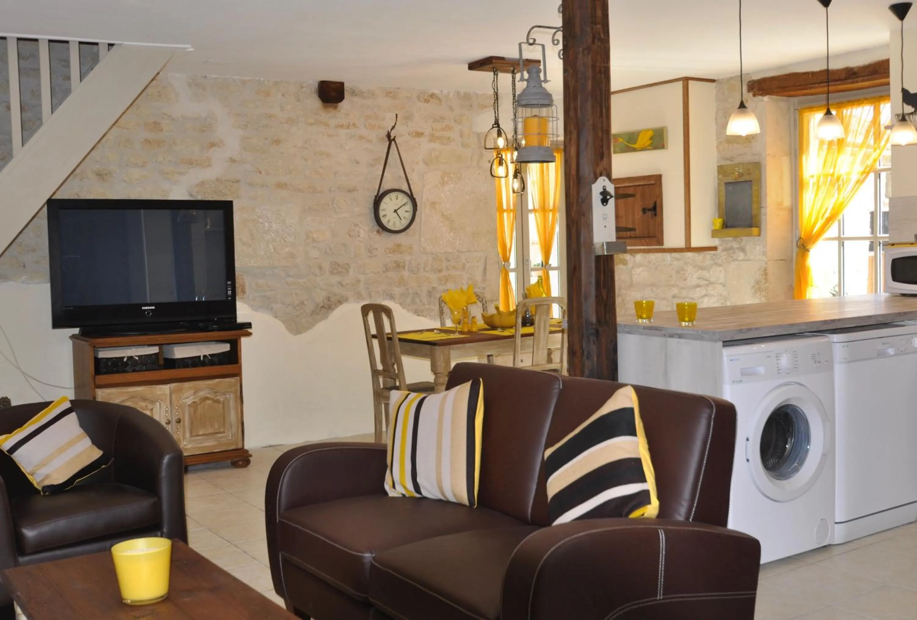 Kitchen or kitchenette in Chez Fins Bois