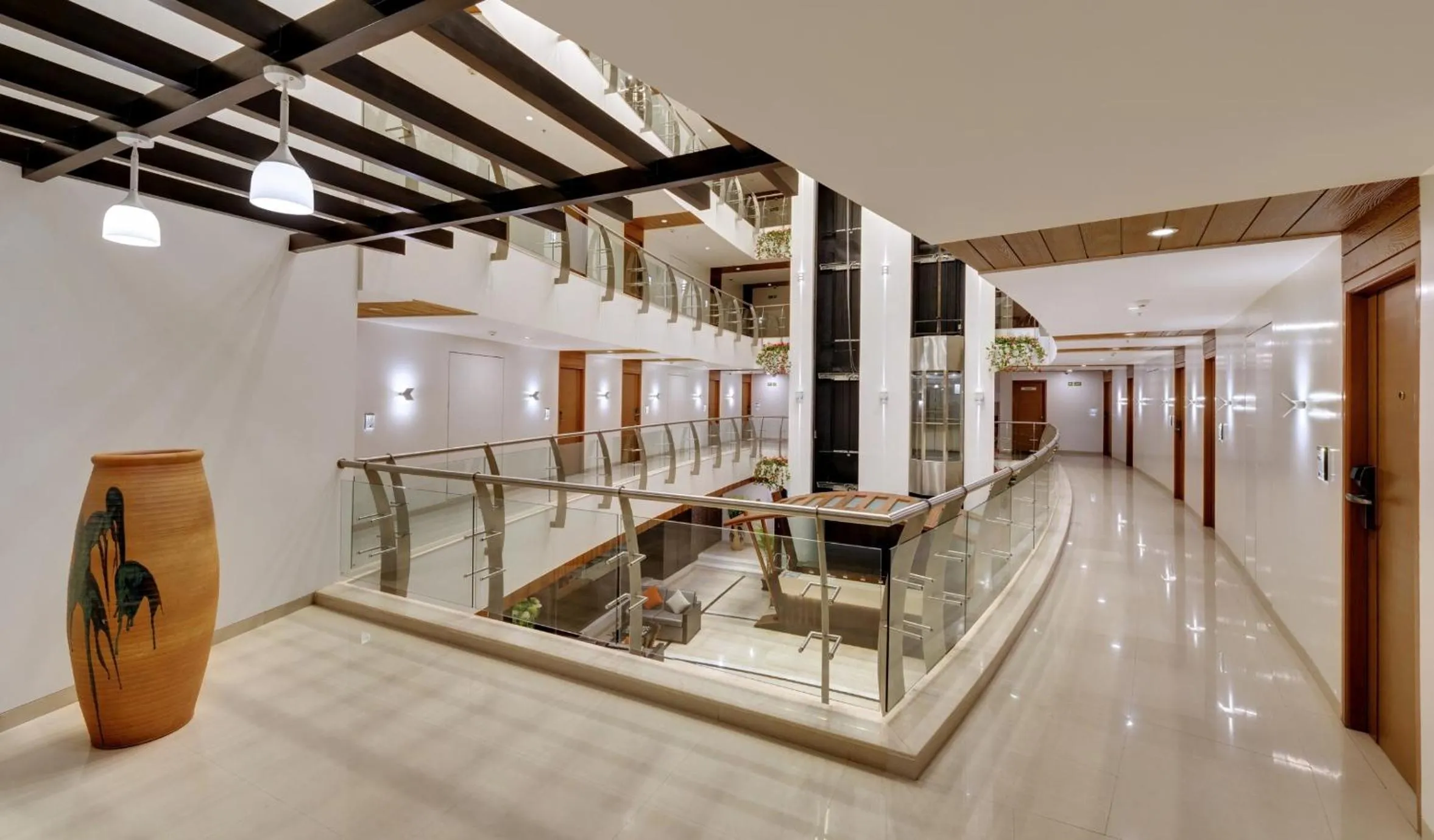 Area and facilities in The Fern Residency, MIDC, Pune