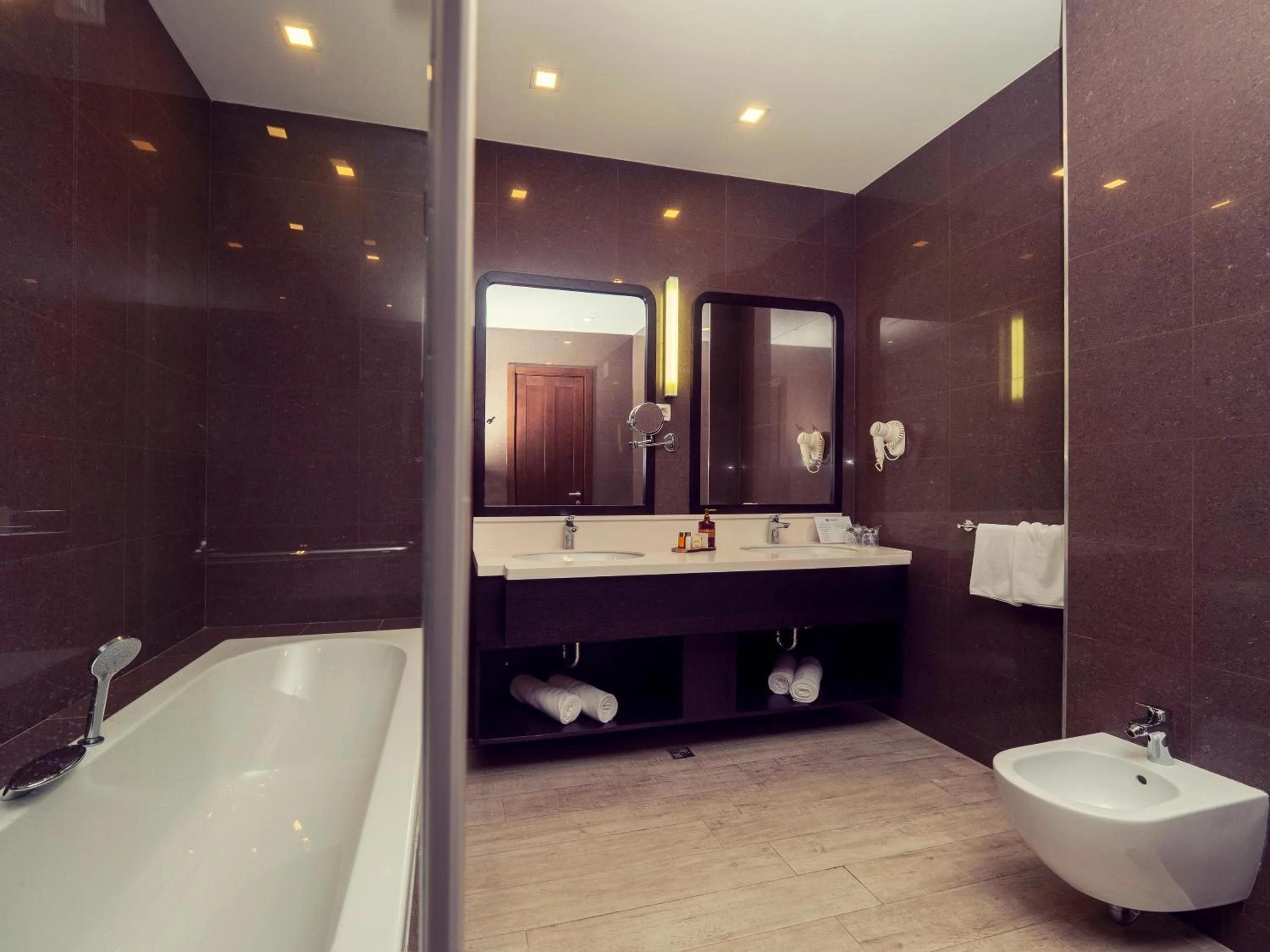 Bathroom in Hotel Moskva