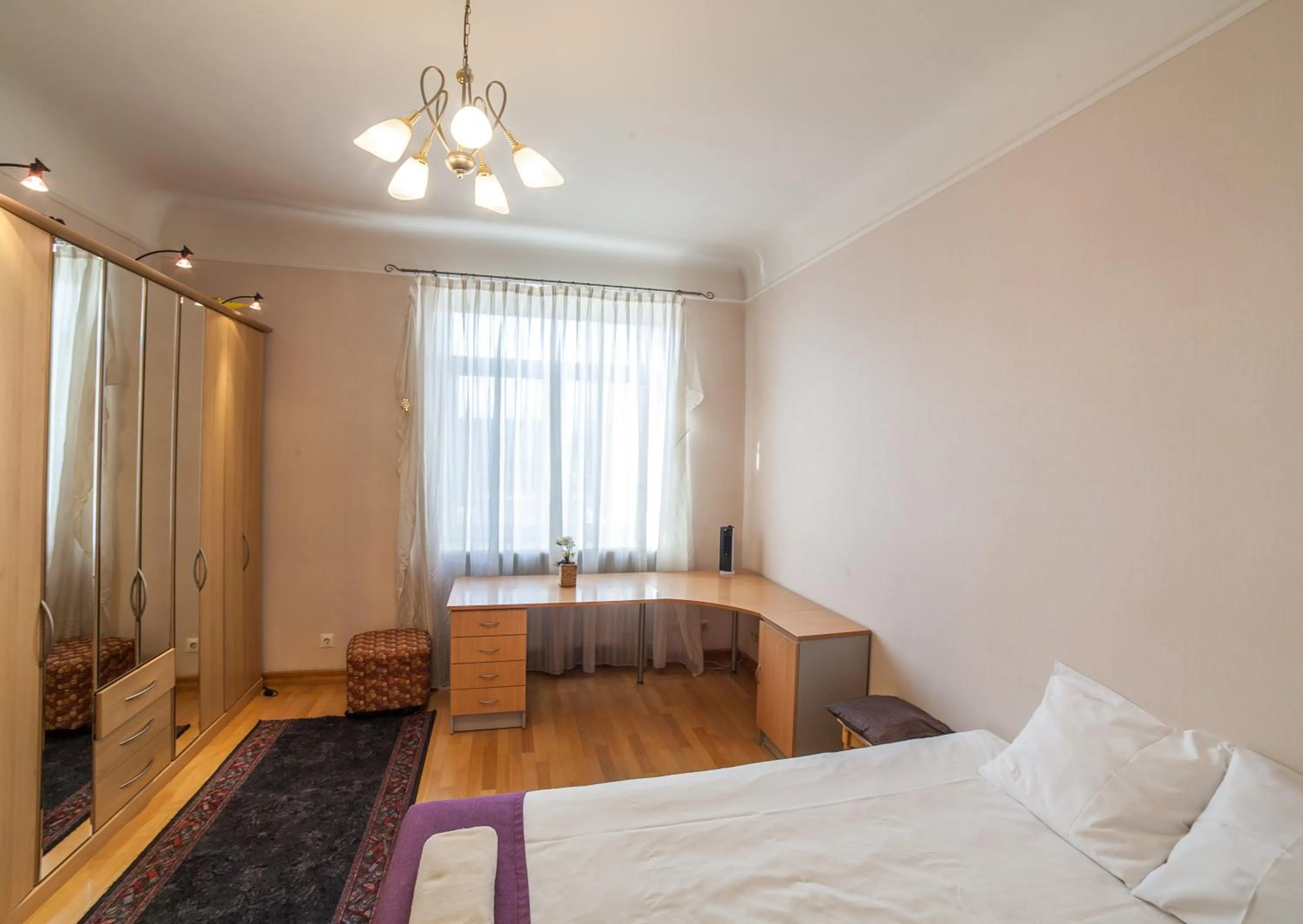 Bedroom, Bed in Heart of Old-Town Apartments