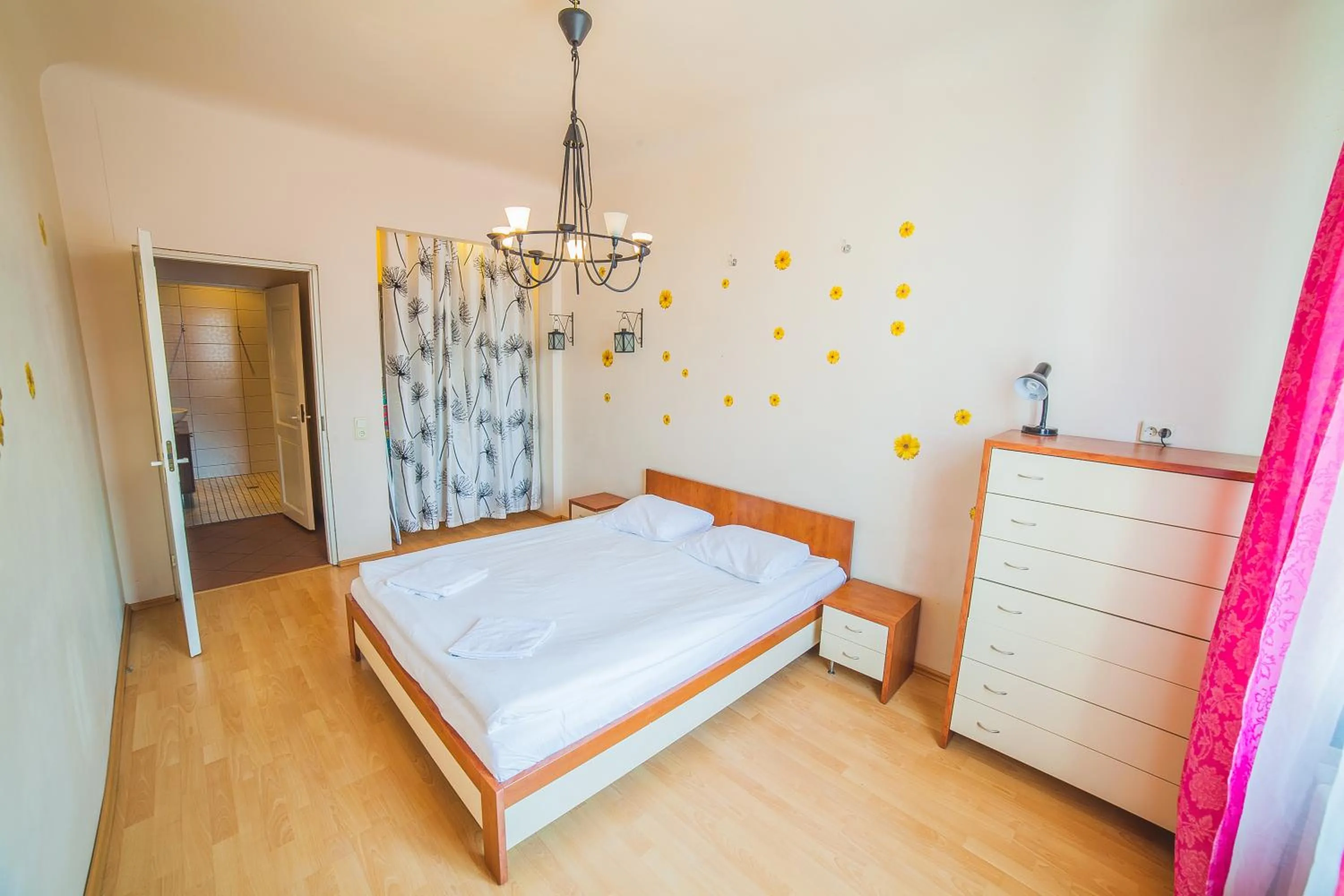 Bed in Heart of Old-Town Apartments