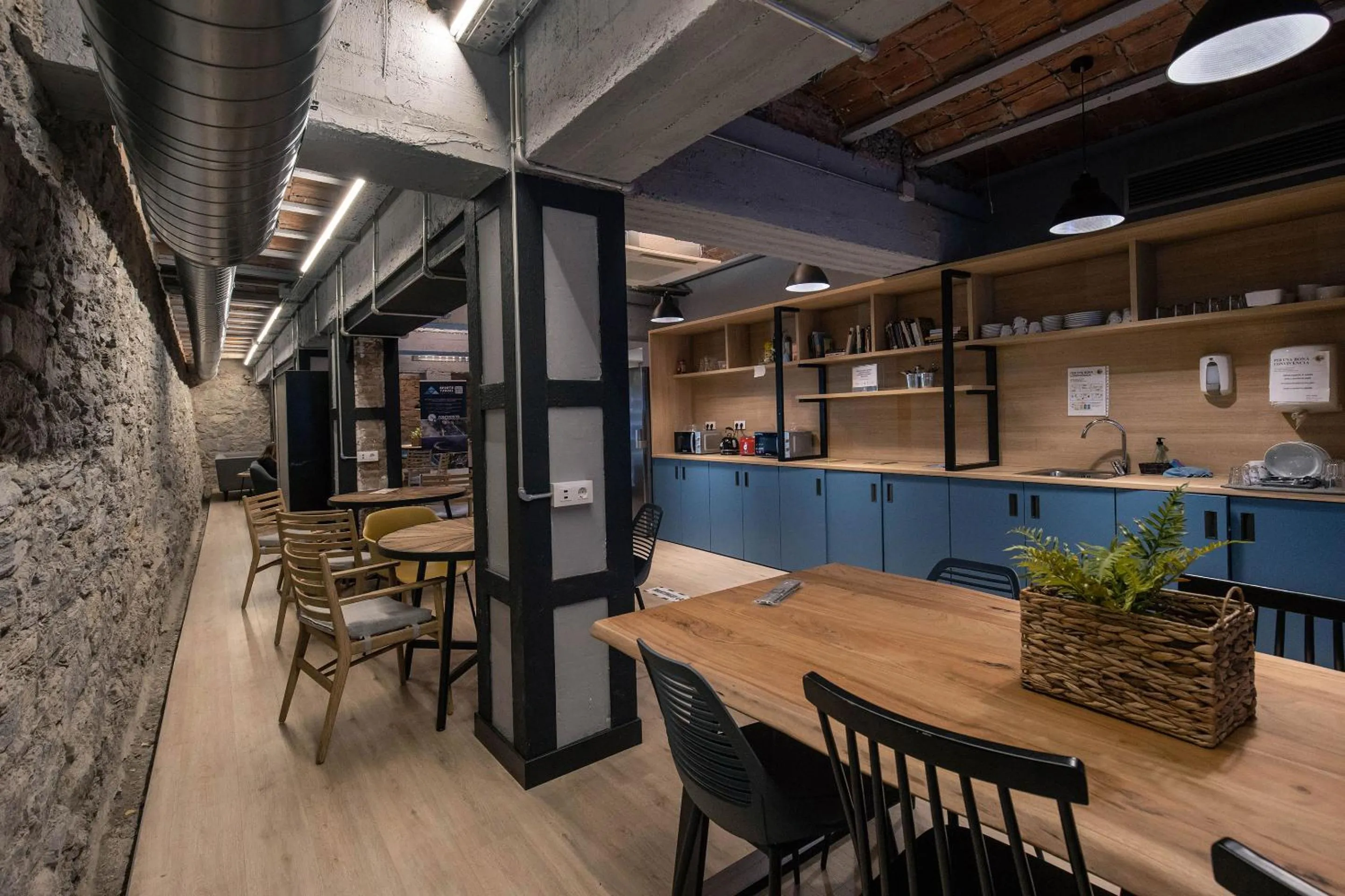 Seating area in Font Andorra Hostel by Nexta