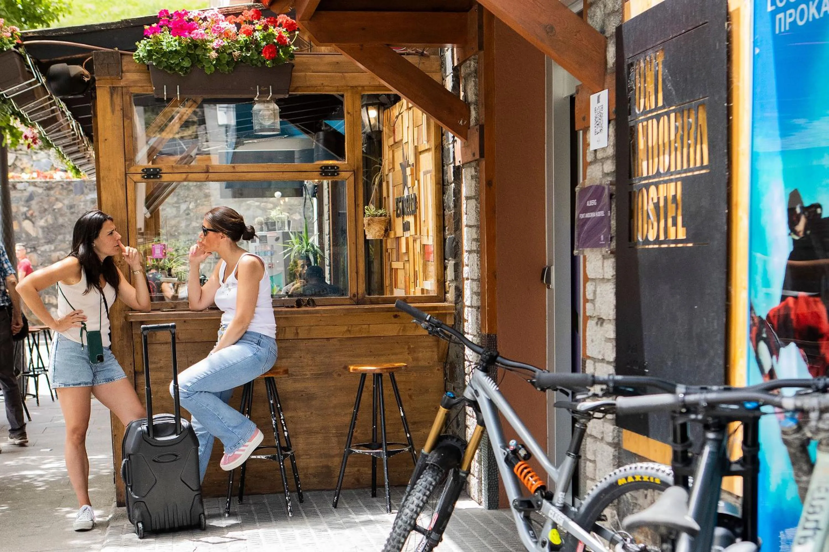 Facade/entrance in Font Andorra Hostel by Nexta
