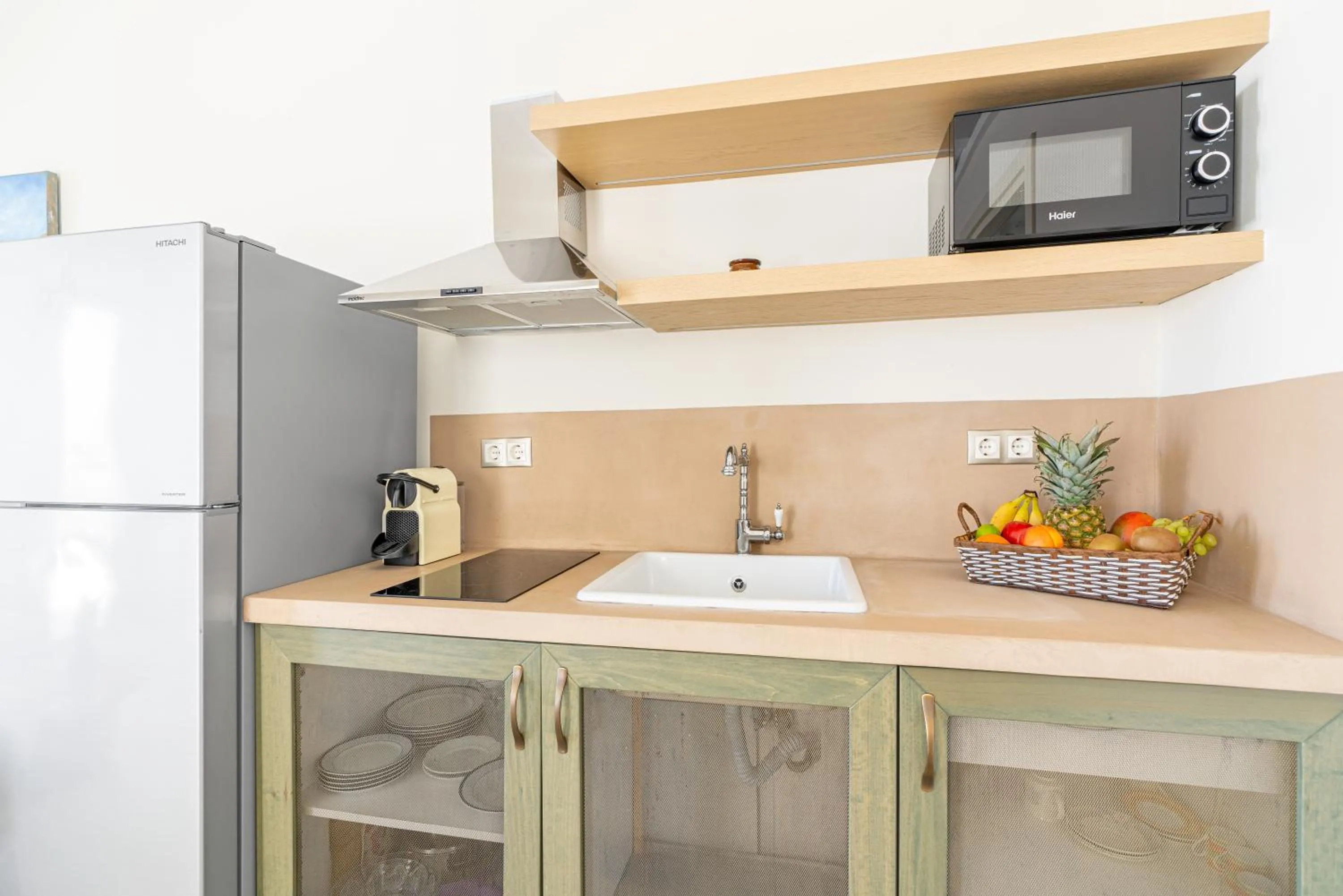 Kitchen or kitchenette in Belvedere Andros