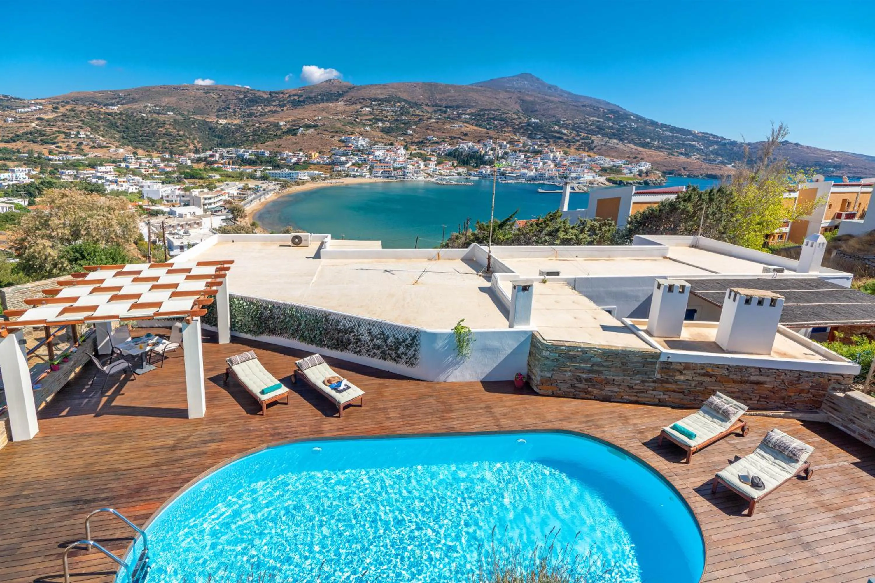 Sea view in Belvedere Andros