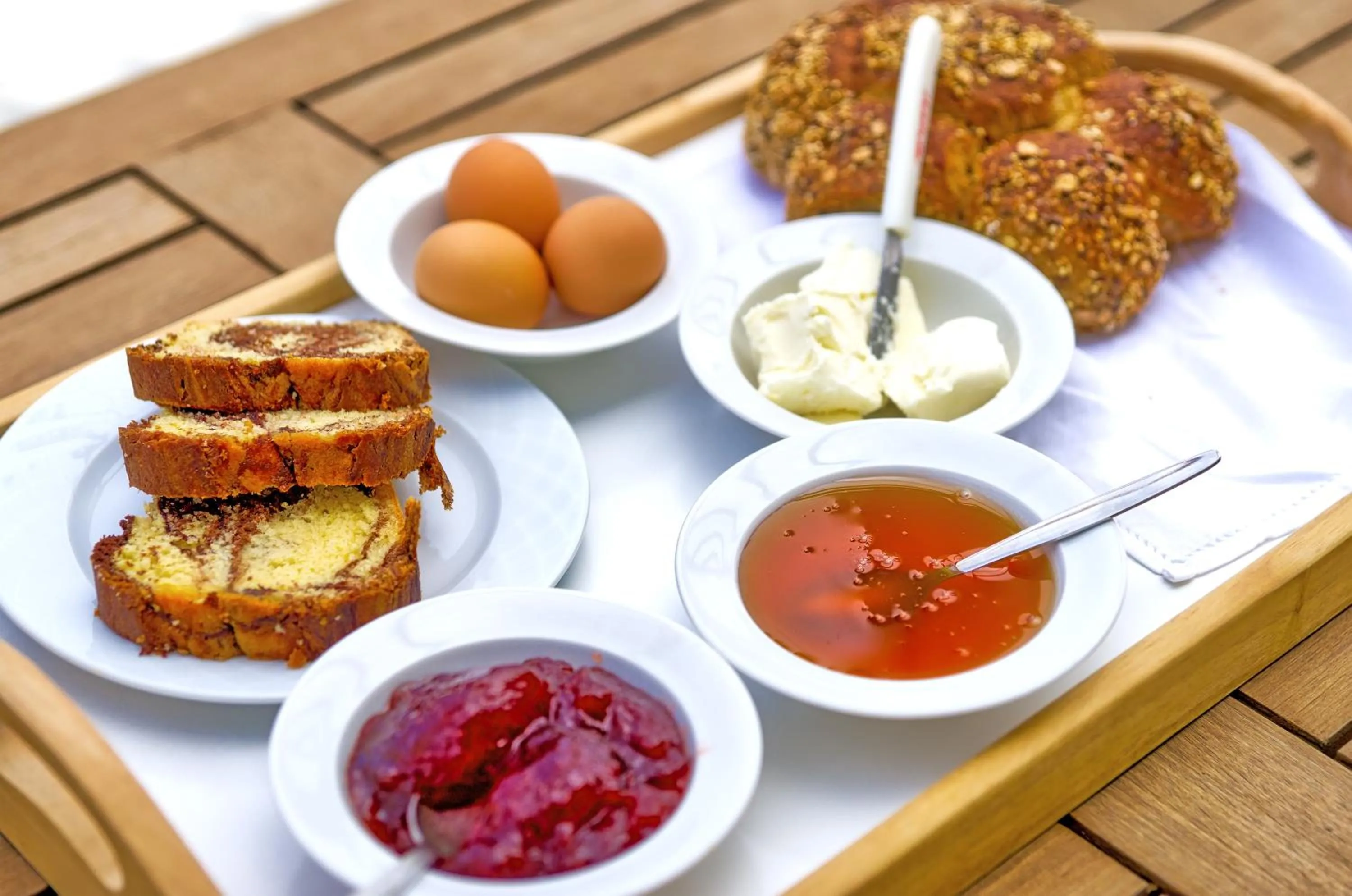 Breakfast in Belvedere Andros