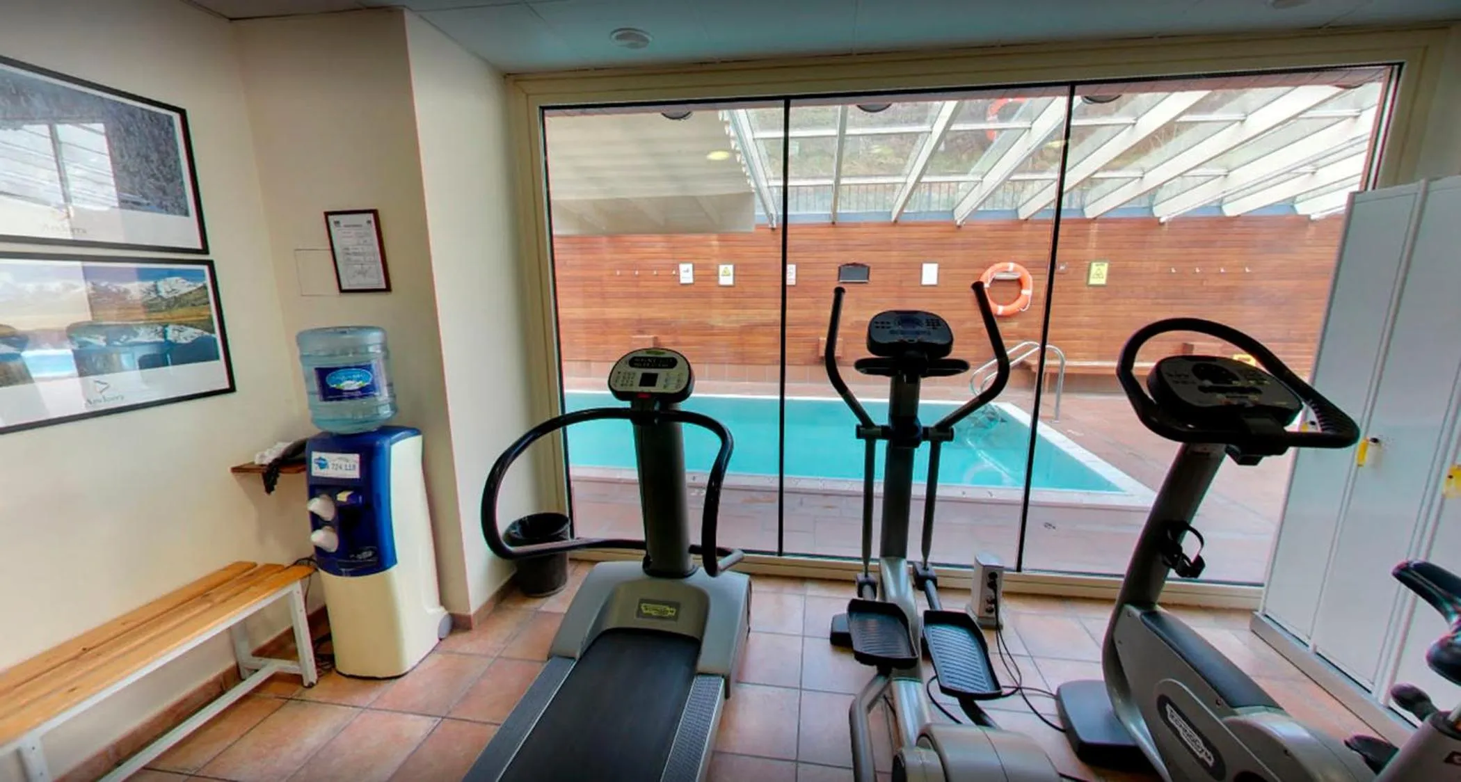 Fitness centre/facilities in Hotel Màgic La Massana by Nexta